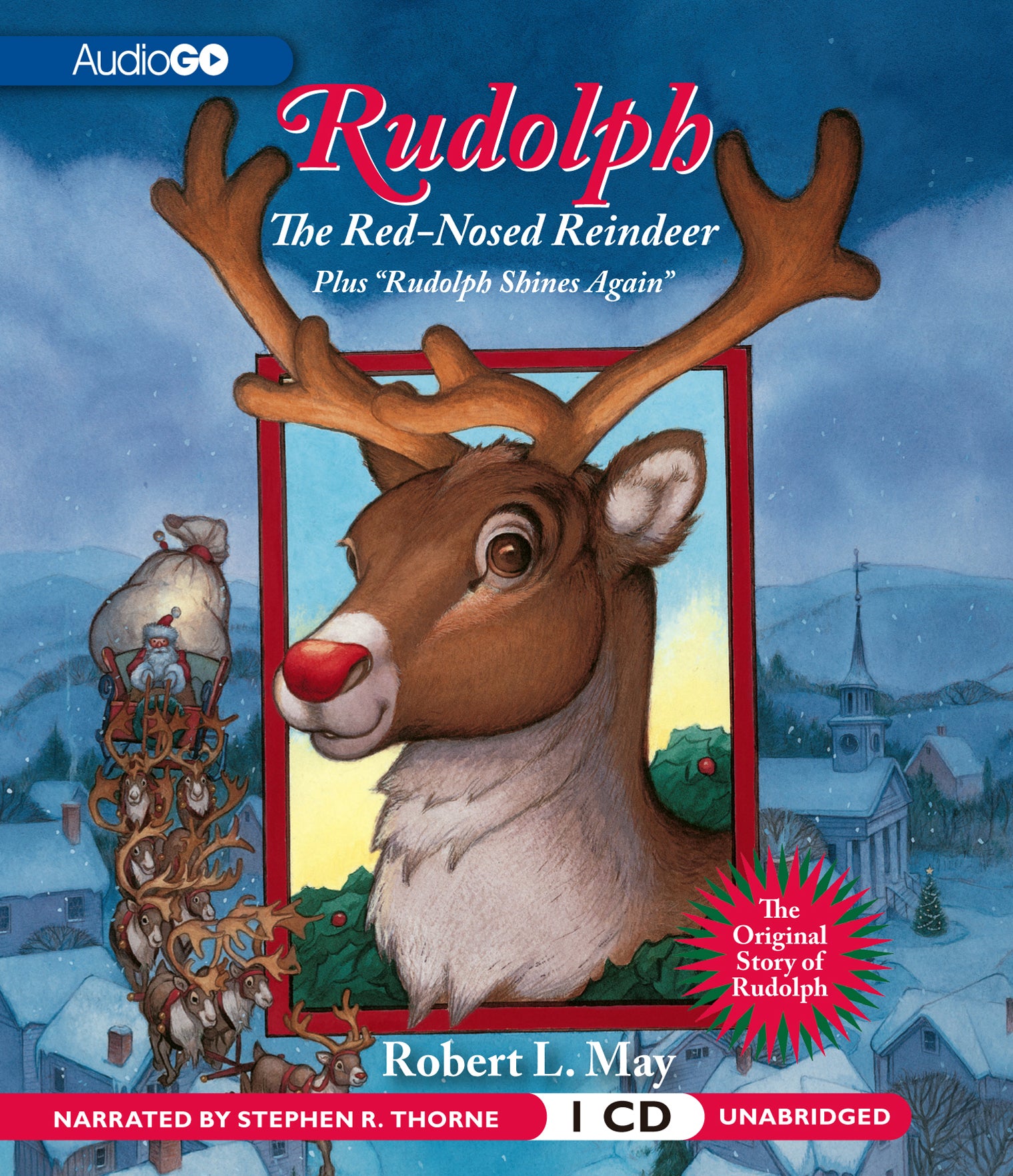 Rudolph The Red-nosed Reindeer Audiobook (CD)