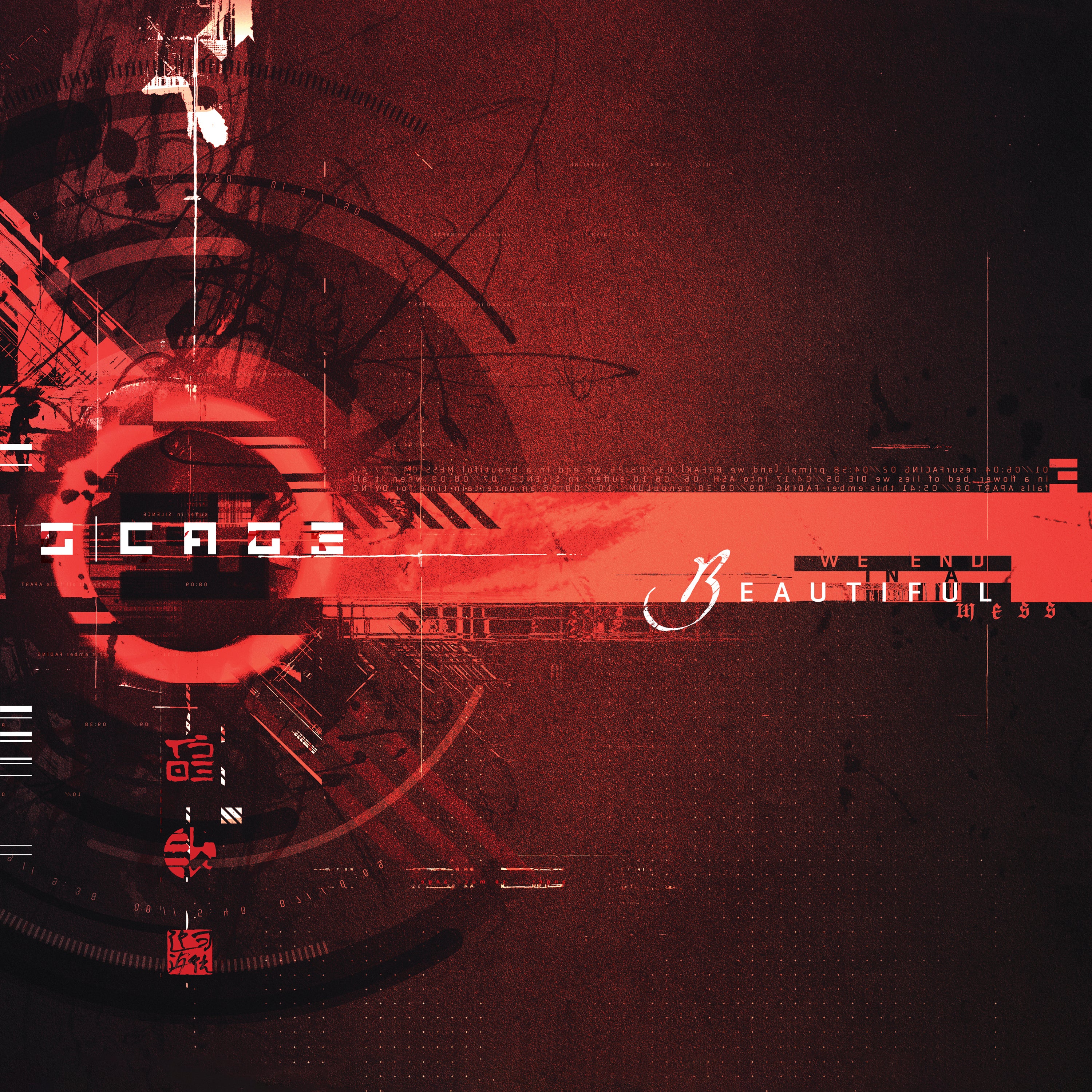 s:cage - we end in a beautiful mess (CD)