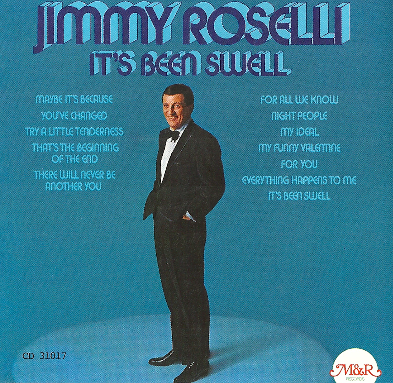 Jimmy Roselli - It’s Been Swell (CD)