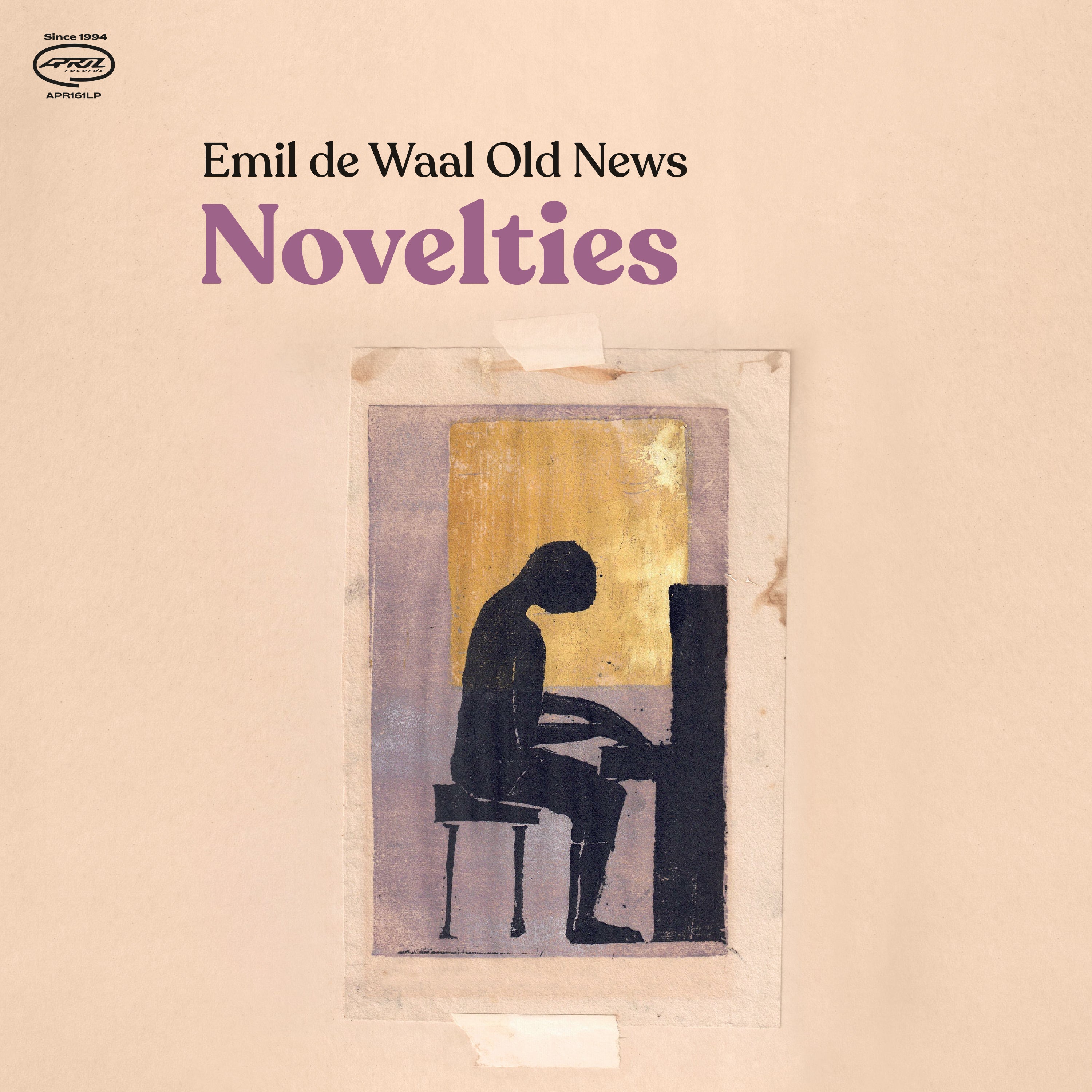 Emil de Waal Old News - Novelties (Black Vinyl) (LP)