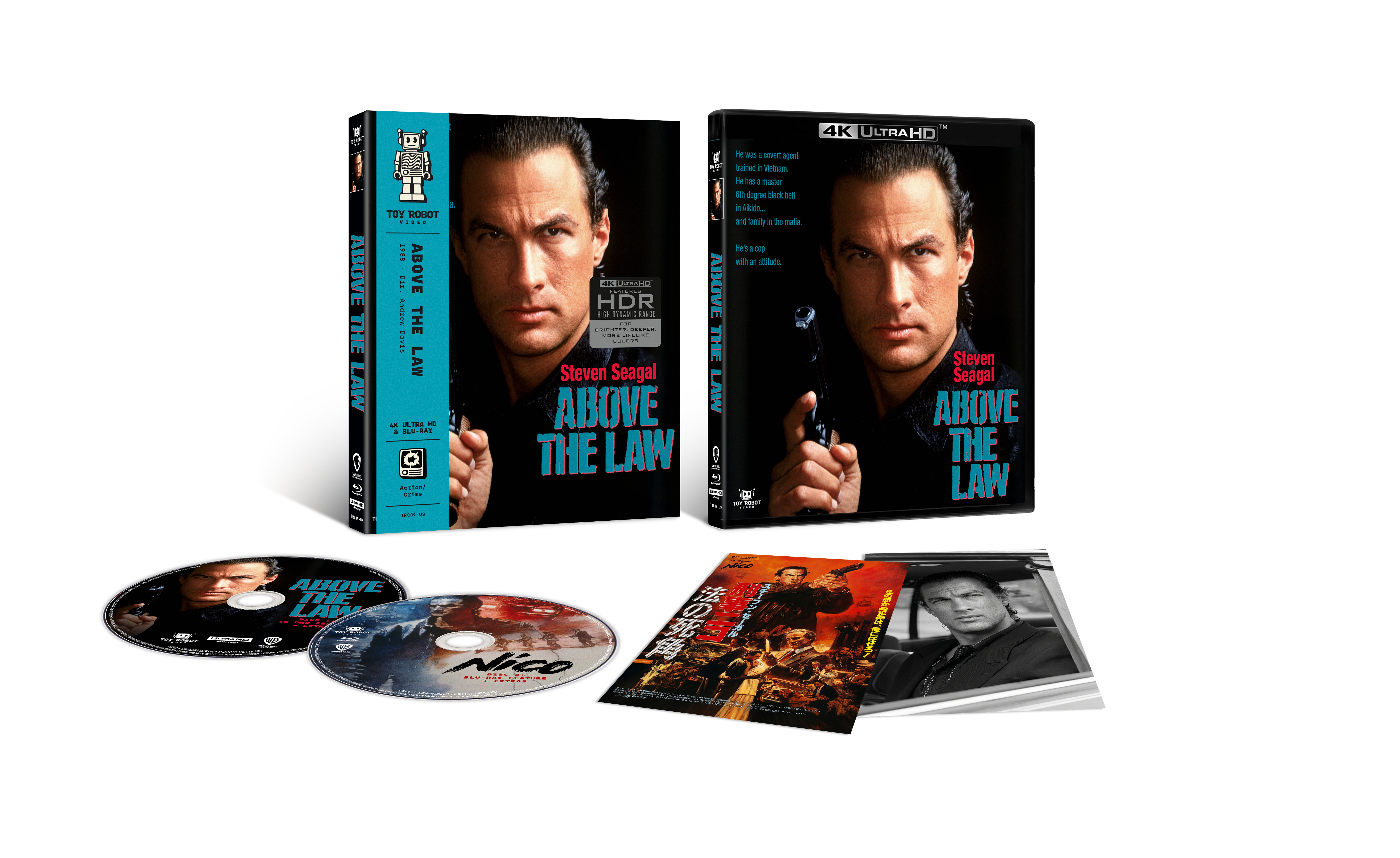 Above the Law (4K Ultra HD + Blu-ray) PREORDER