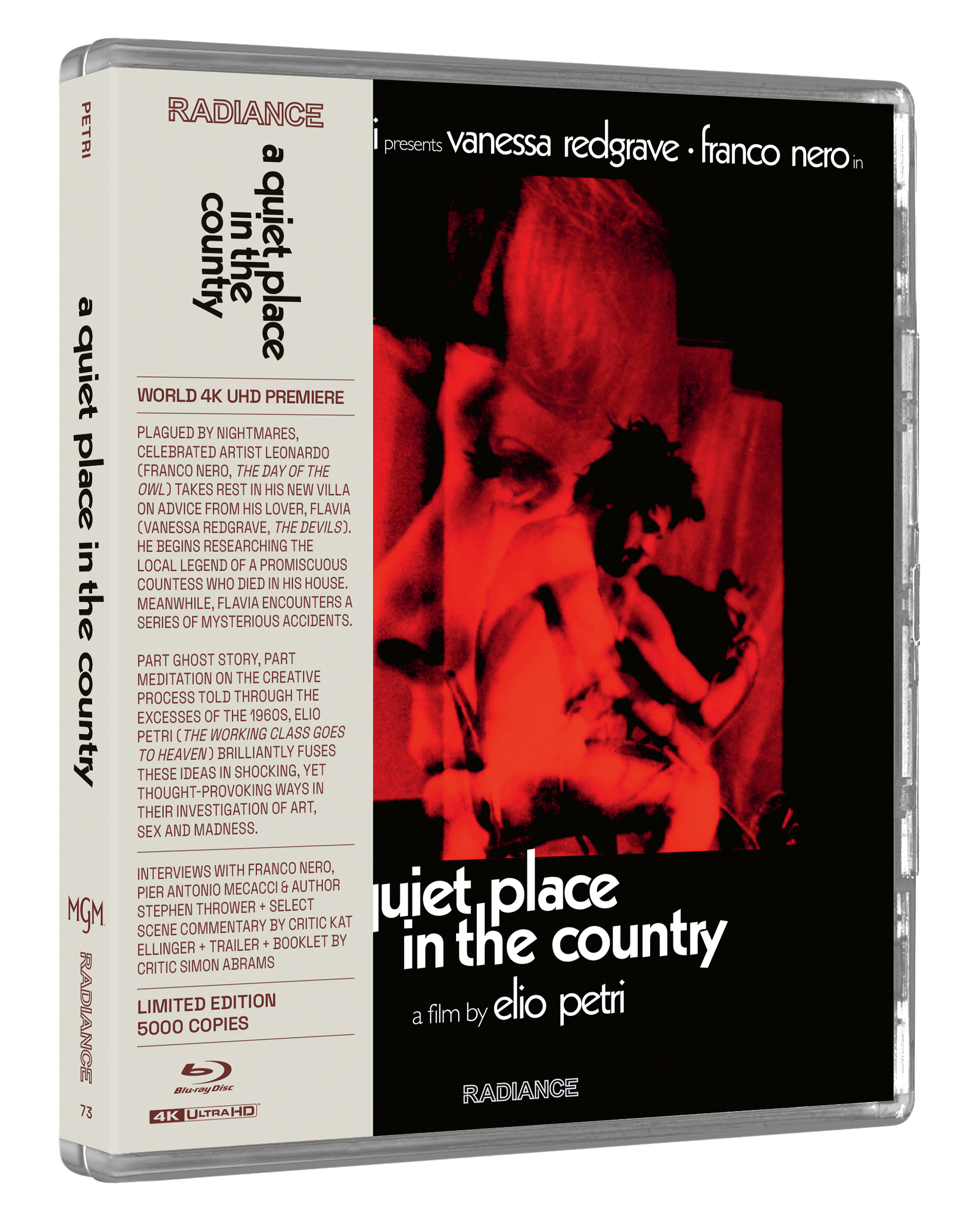 A Quiet Place in the Country (Limited Edition) (4K Ultra HD + Blu-ray) PREORDER
