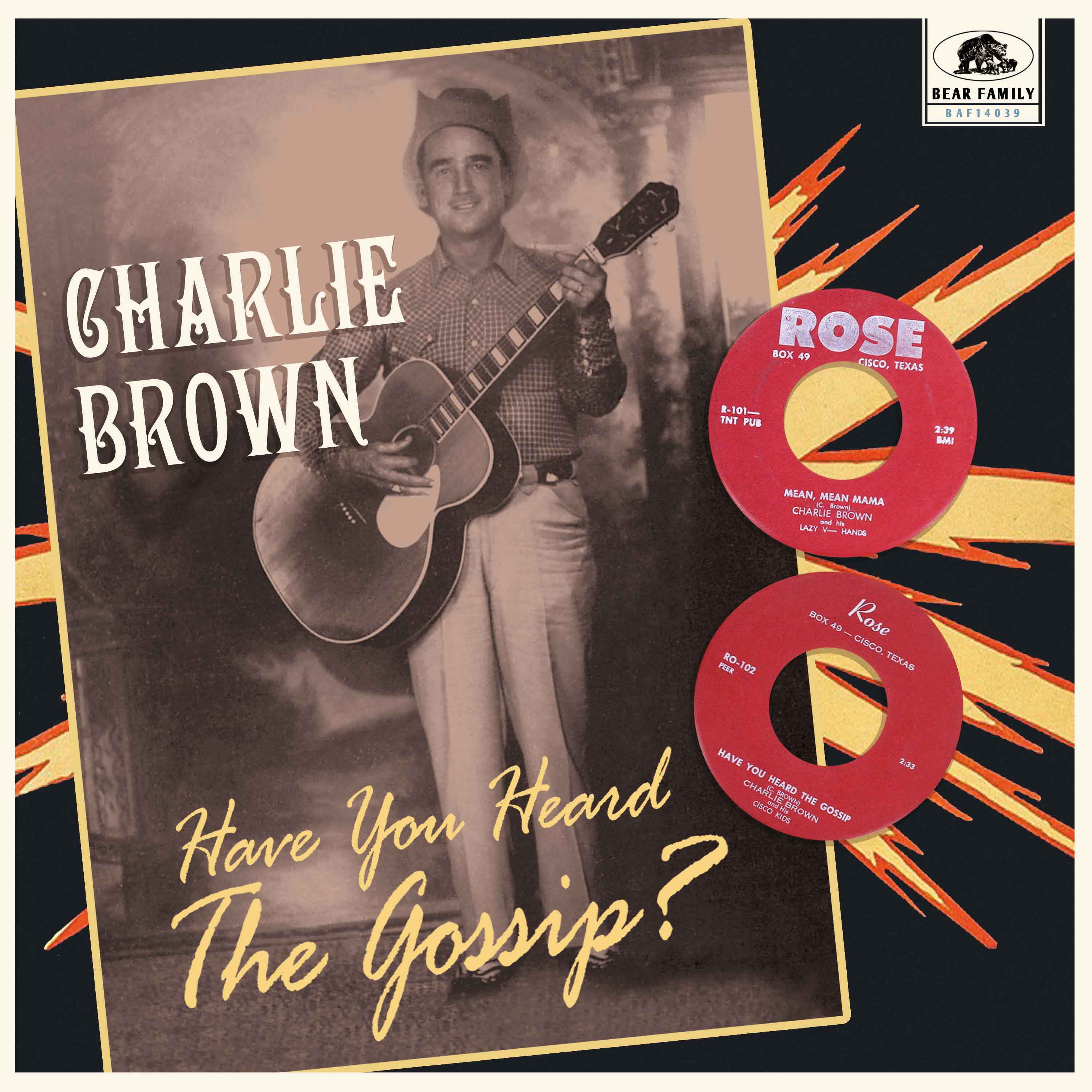 Charlie Brown - Have You Heard The Gossip? (Black Vinyl) (10 INCH)