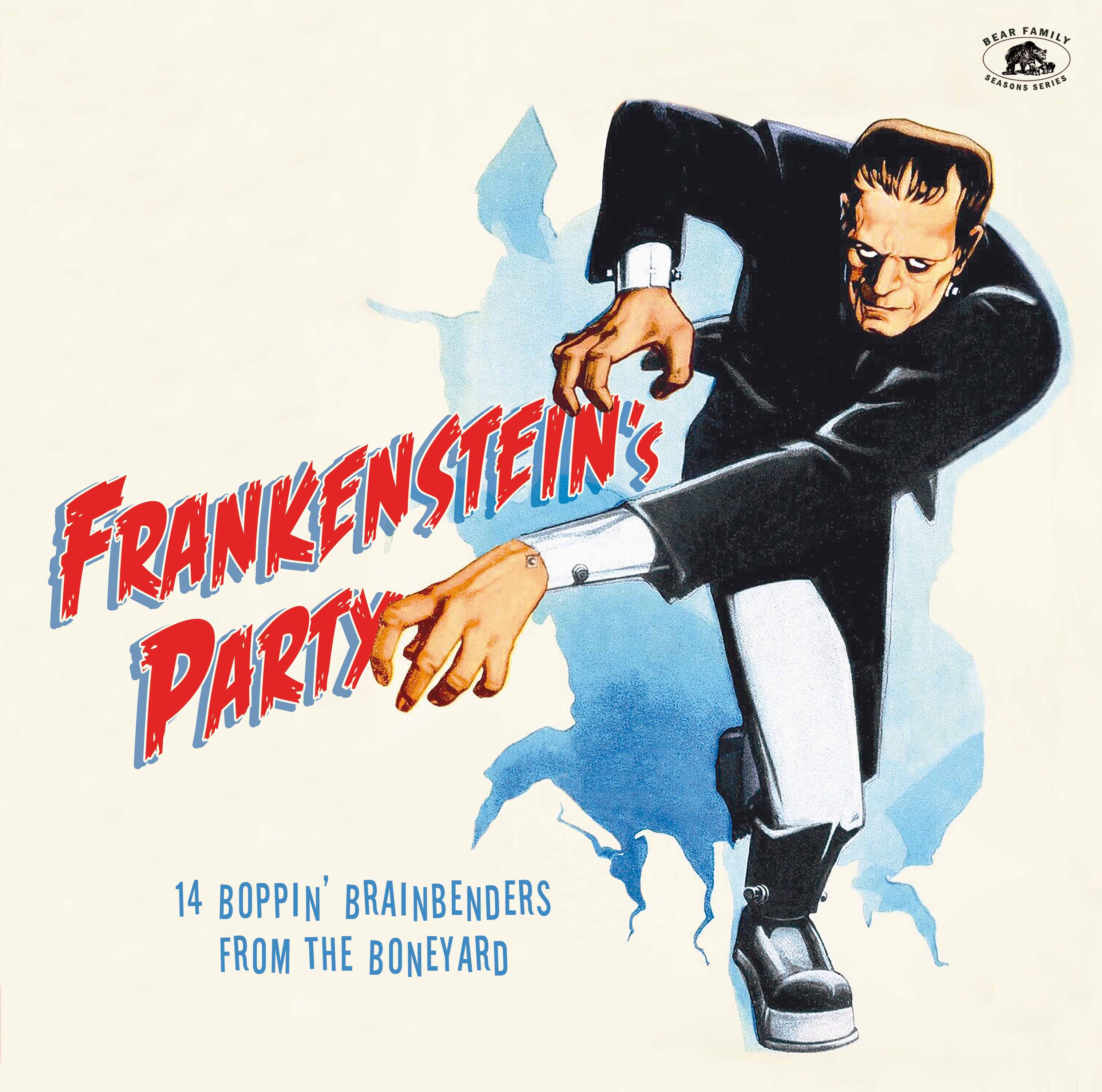 Frankenstein's Party: 14 Boppin' Brainbenders From The Boneyard (LP)