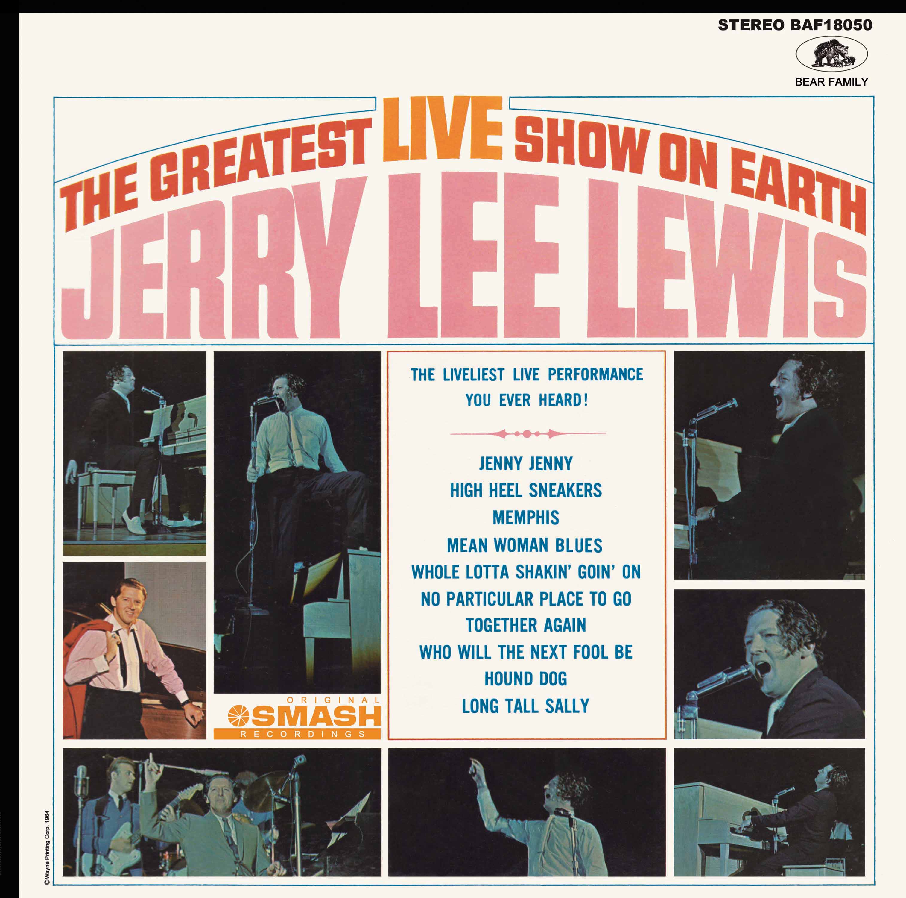 Jerry Lee Lewis - The Greatest Live Show On Earth (LP)