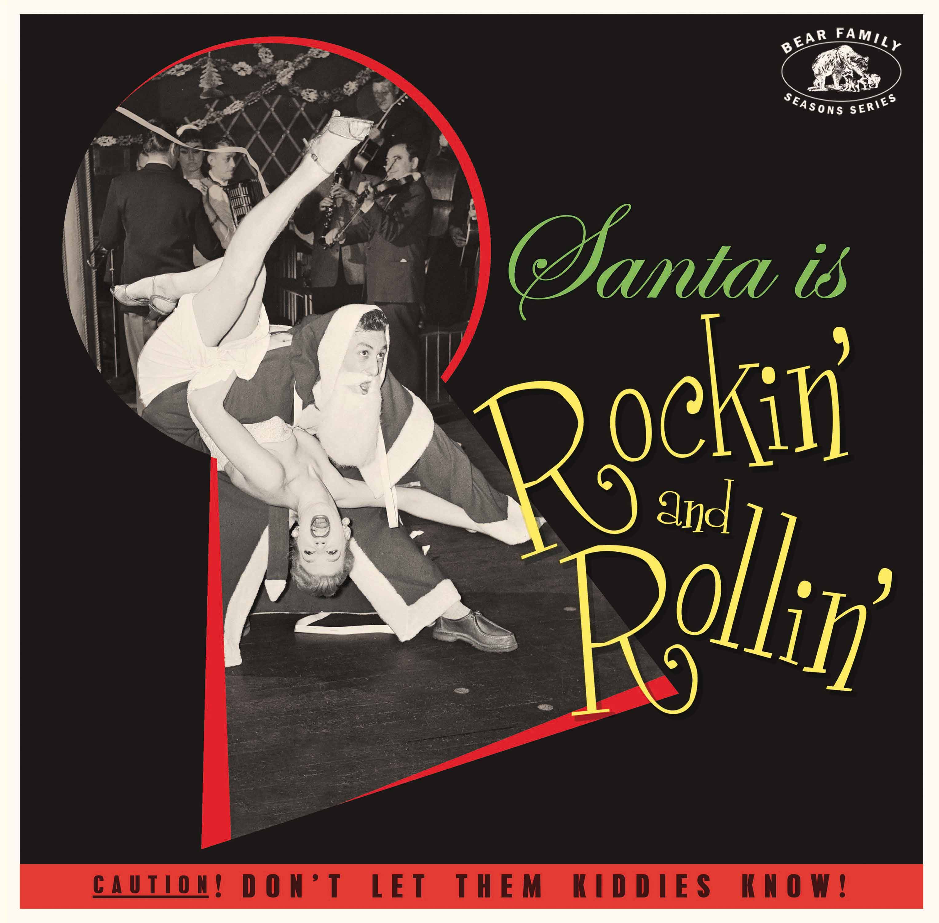 Santa Is Rockin' And Rollin' (Red Vinyl) (LP)