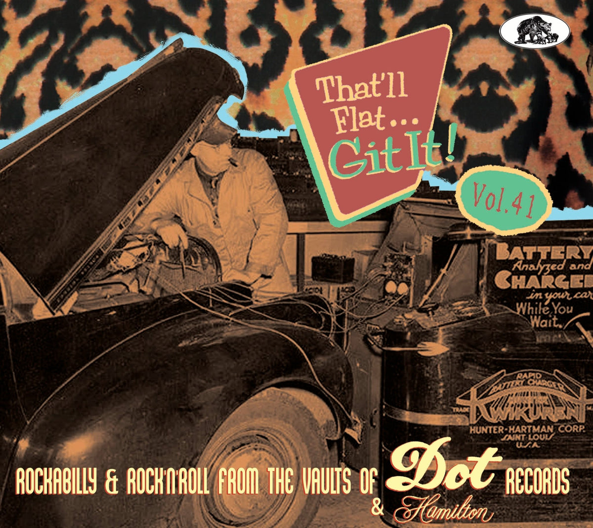 Various Artists - That'll Flat Git It!, Volume 41: Rockabilly & Rock 'N' Roll From The Vaults Of Dot & Hamilton (CD)