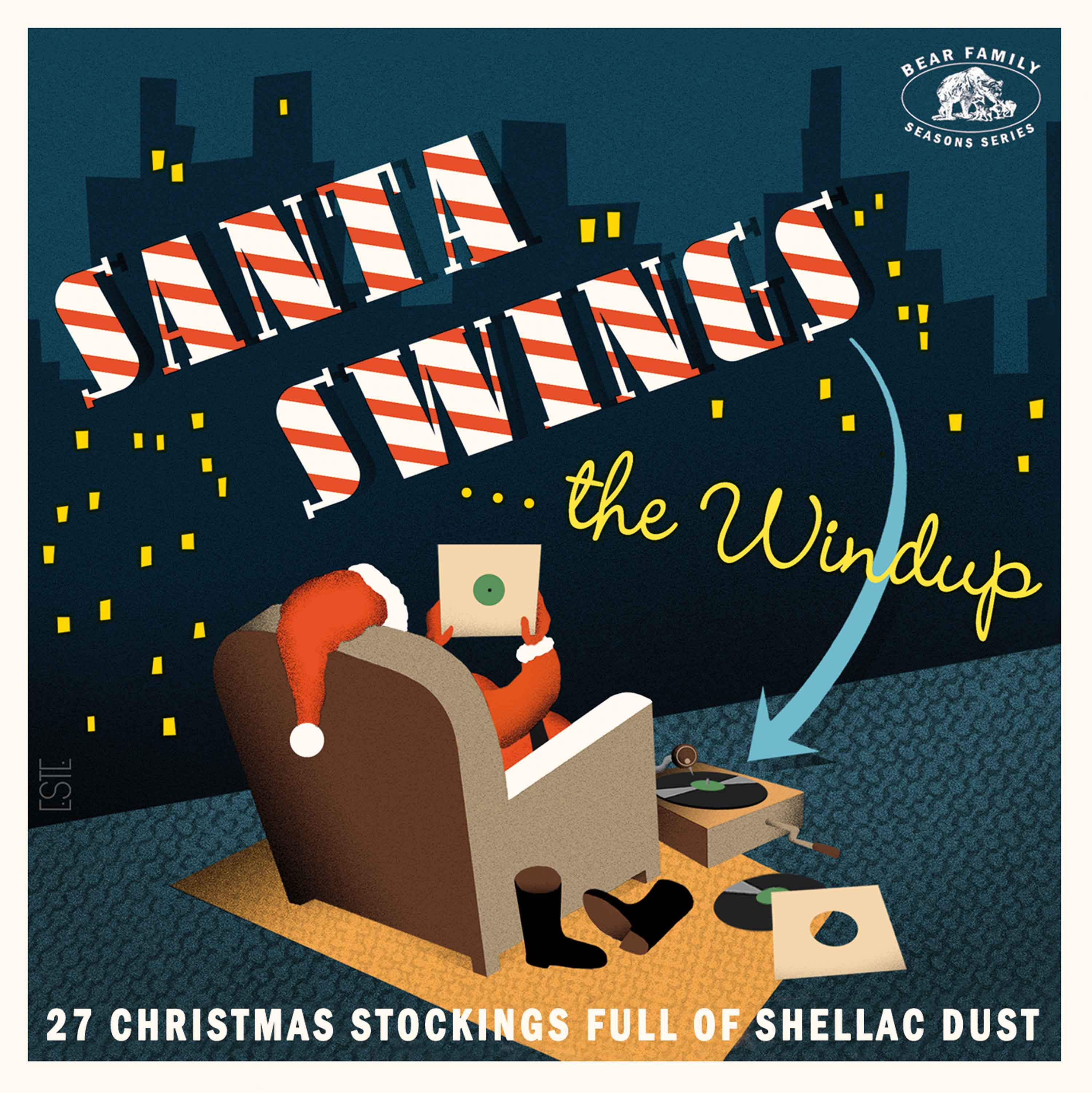 Santa Swings...The Windup: 27 Christmas Stockings Full Of Shellac Dust (CD)