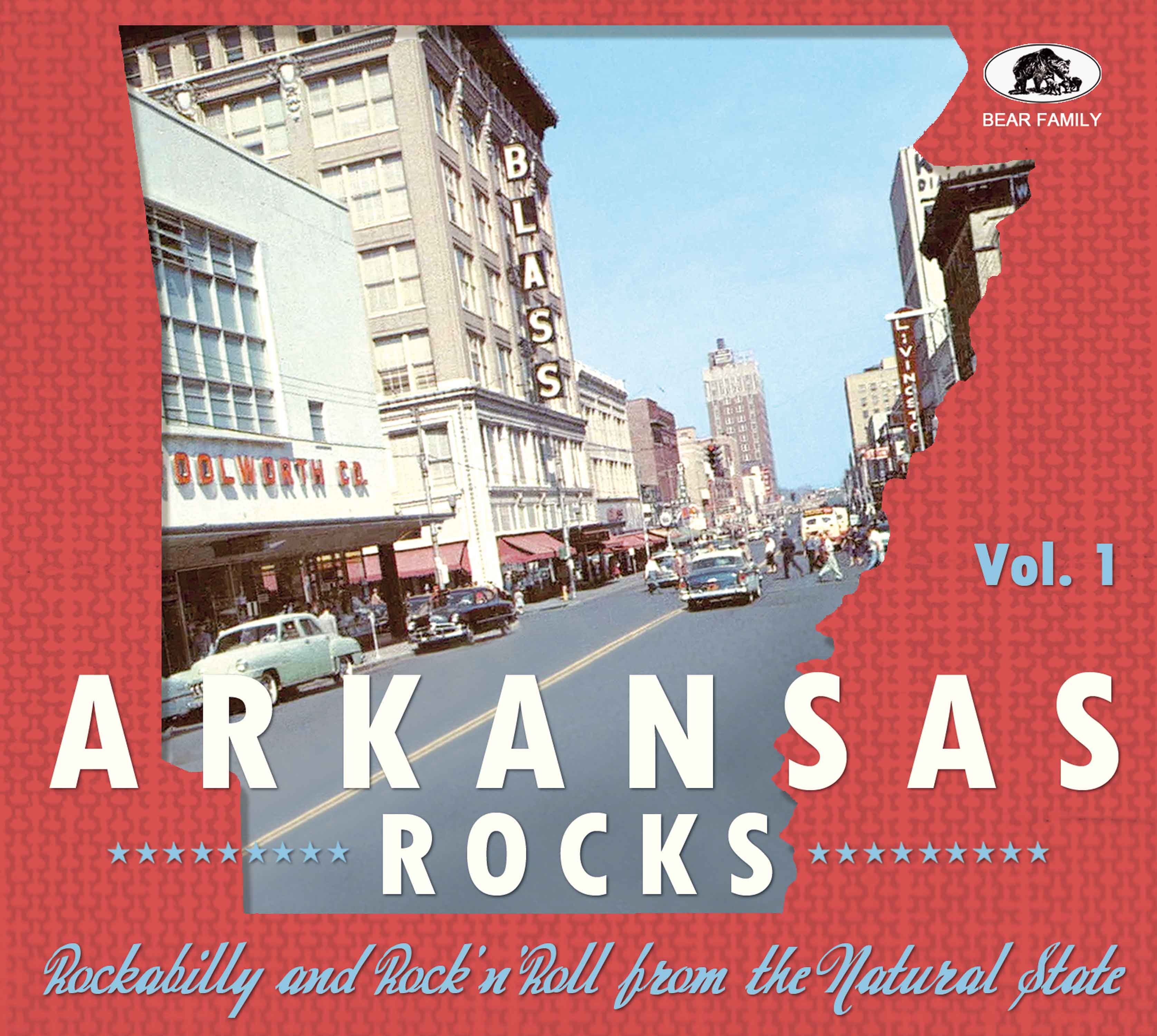 Arkansas Rocks Vol. 1: Rockabilly & Rock'n'Roll From The Natural State (CD)