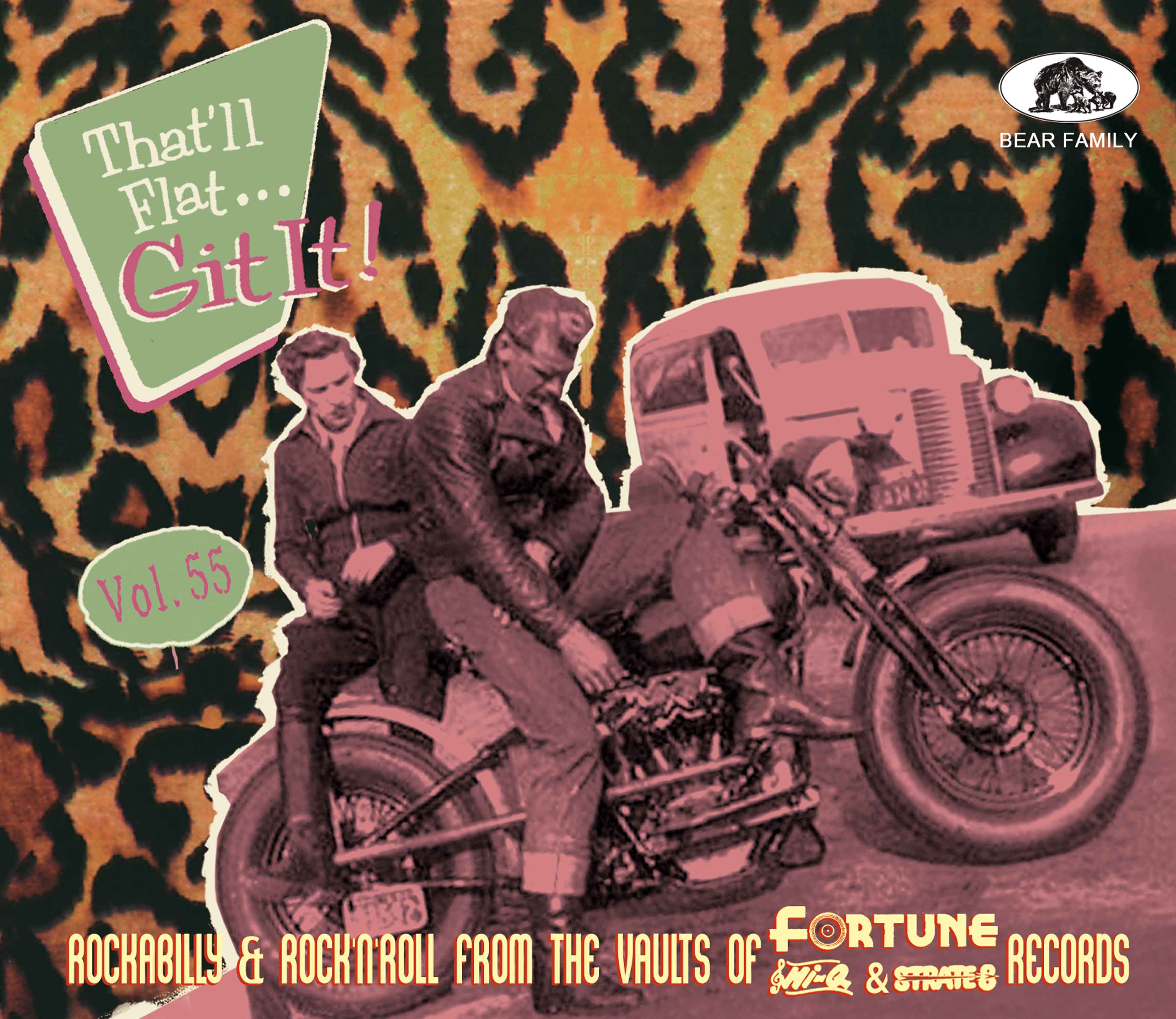 That'll Flat Git It! Vol. 55 (Fortune, Hi-Q & Strate 8 Records) (CD)
