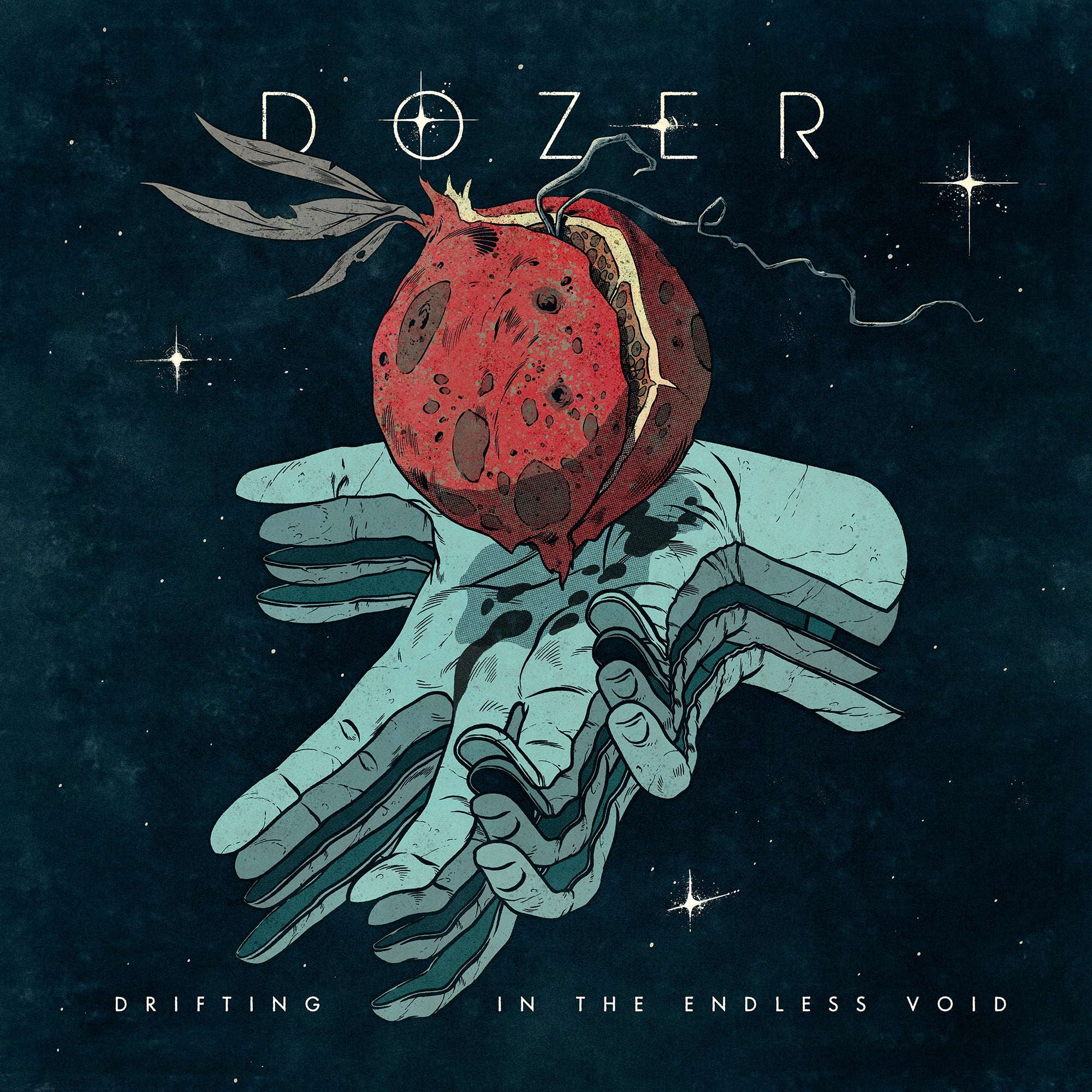 Dozer - Drifting In The Endless Void (White/Black/Gray Color Merge Vinyl) (LP)
