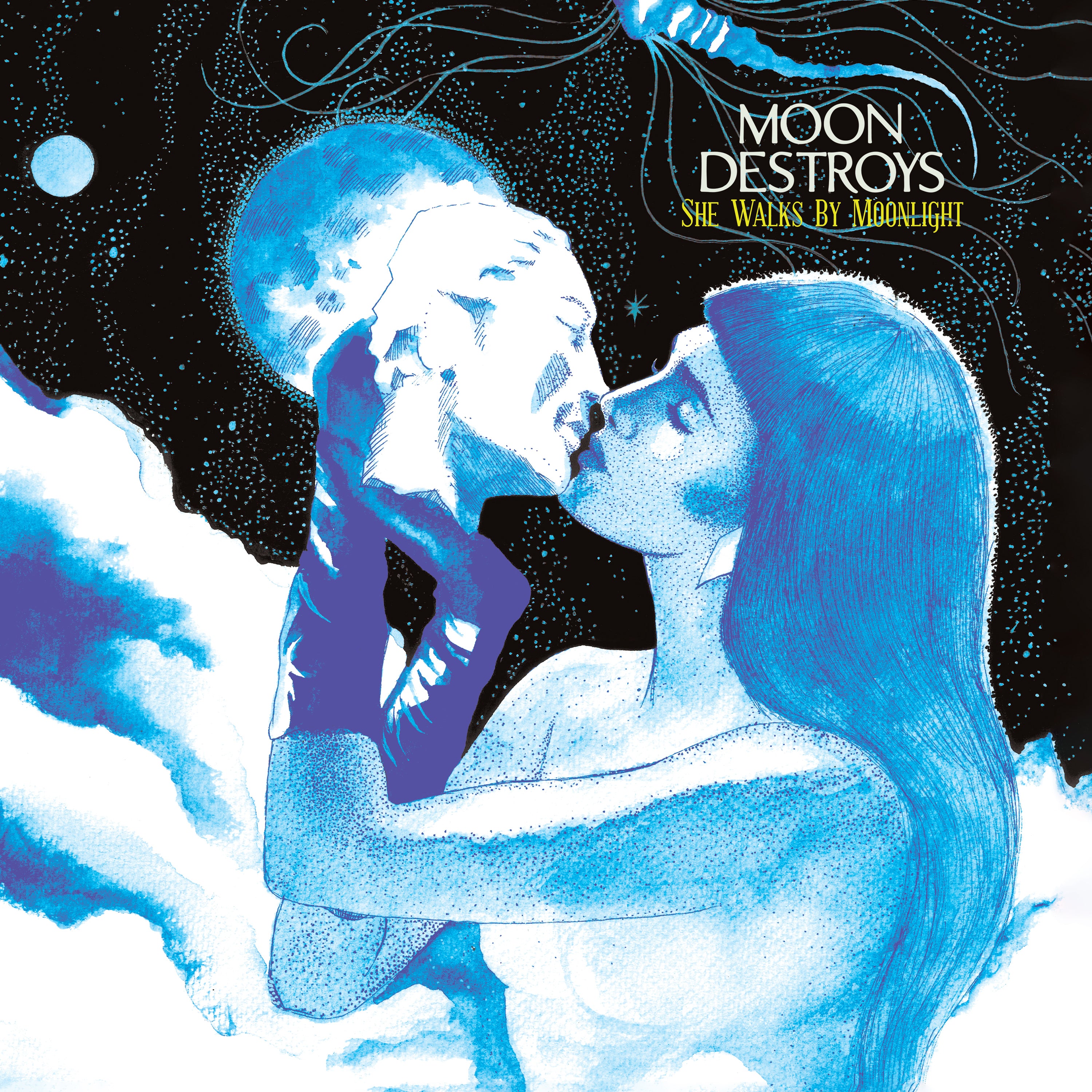 Moon Destroys - She Walks By Moonlight (LP)