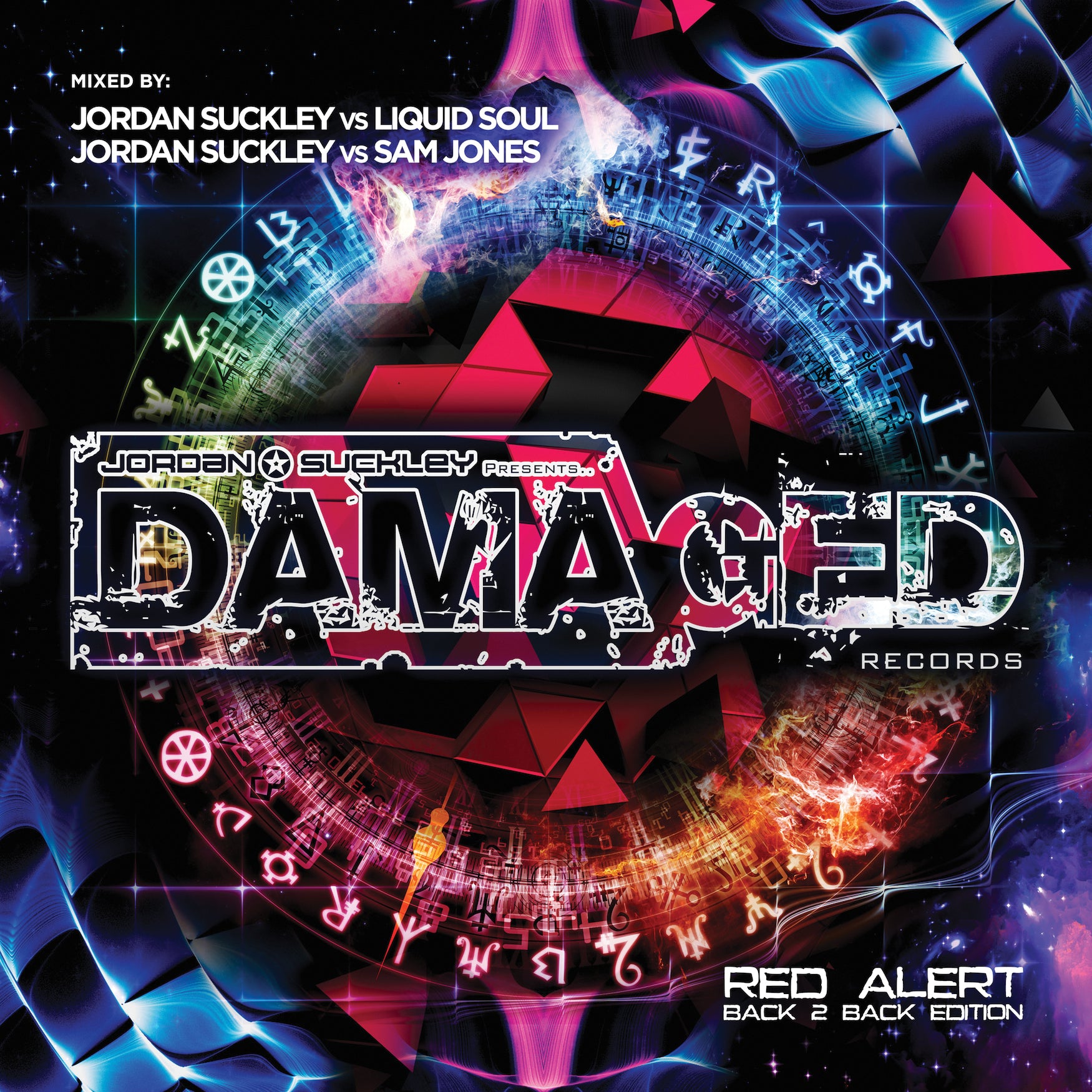 Jordan Suckley & Liquid Soul & Sam Jones - Damaged Red Alert (CD)