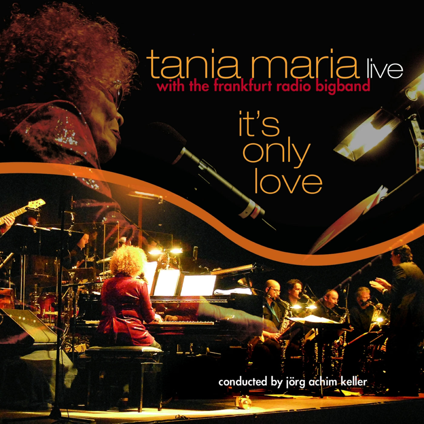 Tania Maria & Frankfurt Radio Big Band - It's Only Love (LP)
