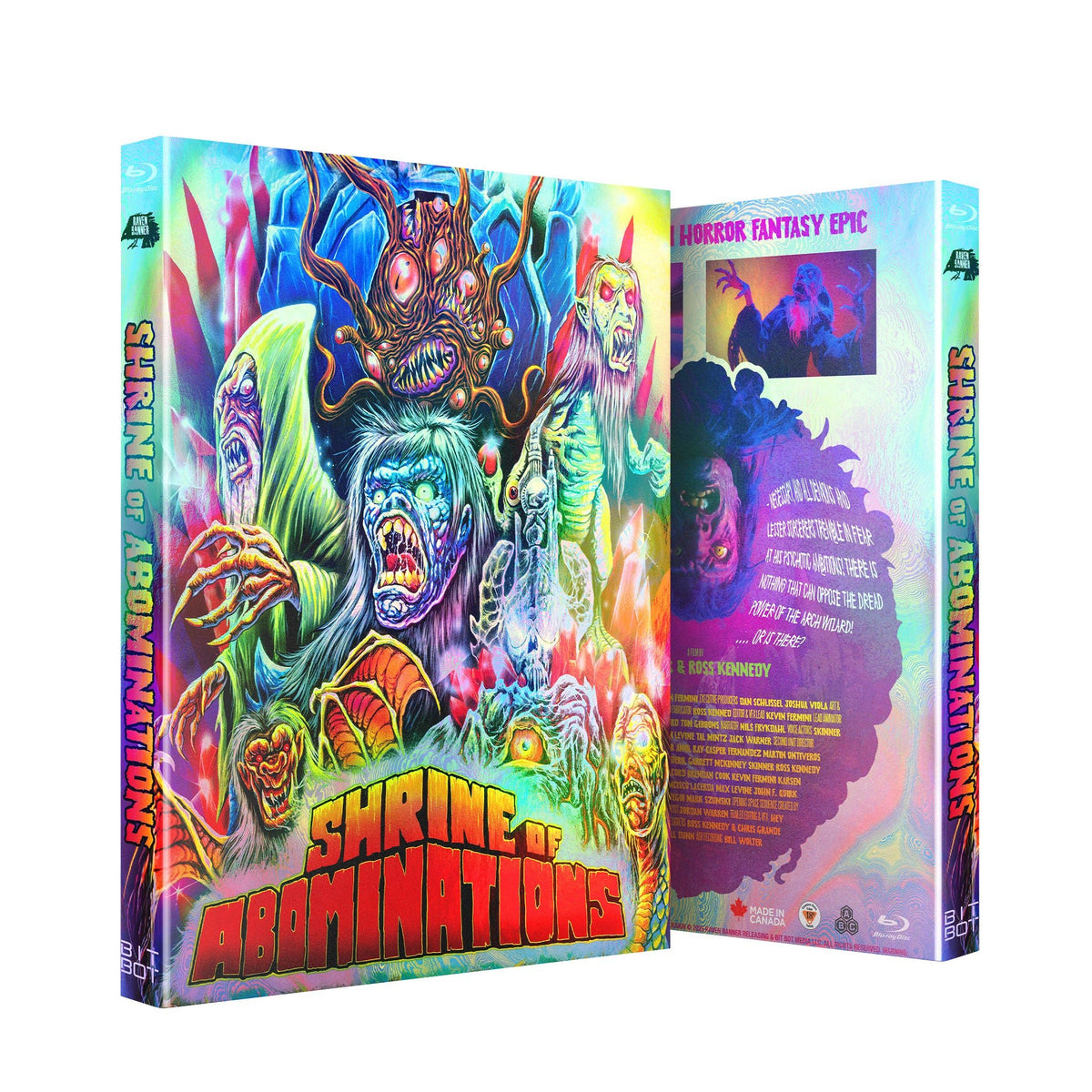 Shrine of Abominations (Limited Edition Holographic O-Card) (Blu-ray)