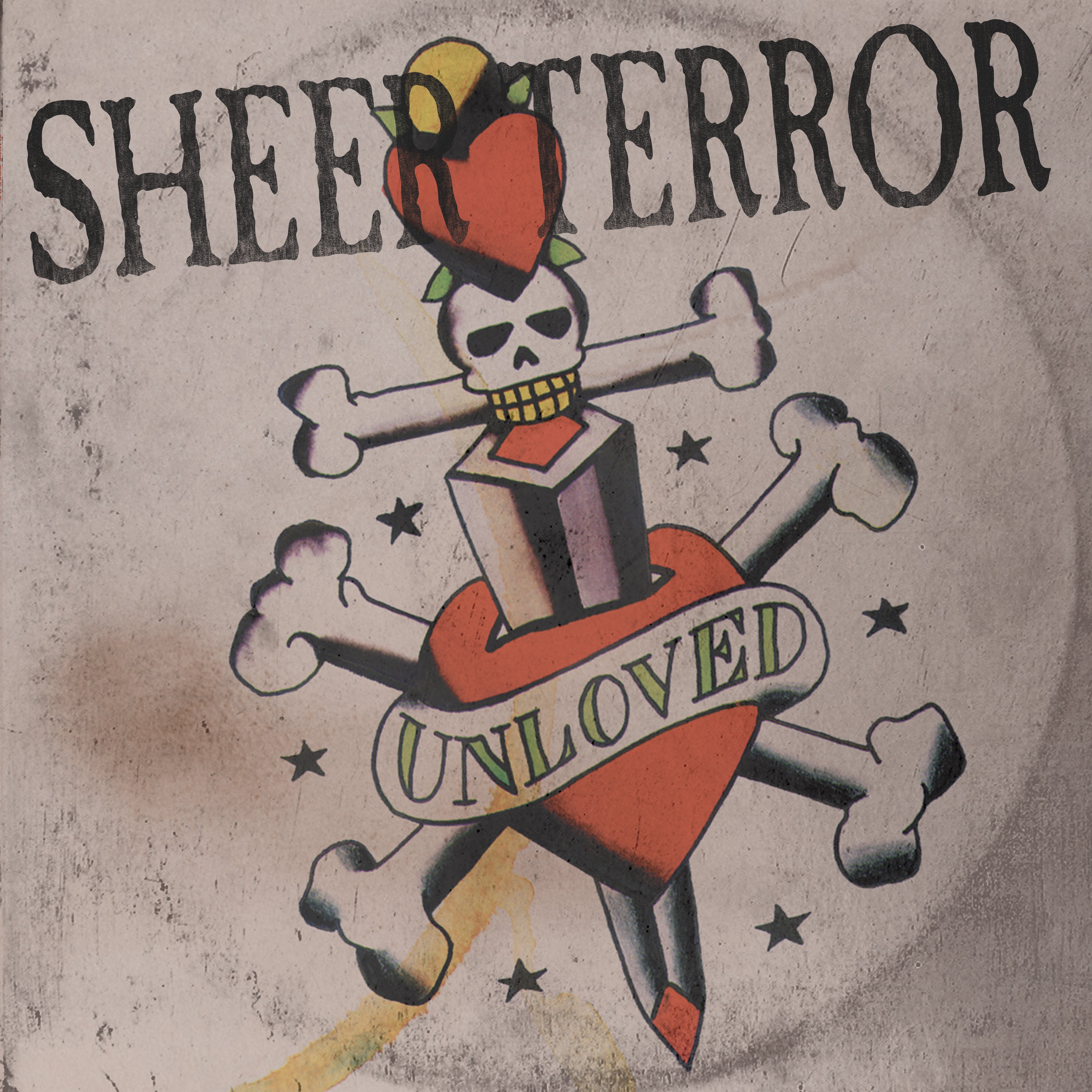 Sheer Terror - Unheard Unloved (Smokey Clear & Natural Swirl) (LP)
