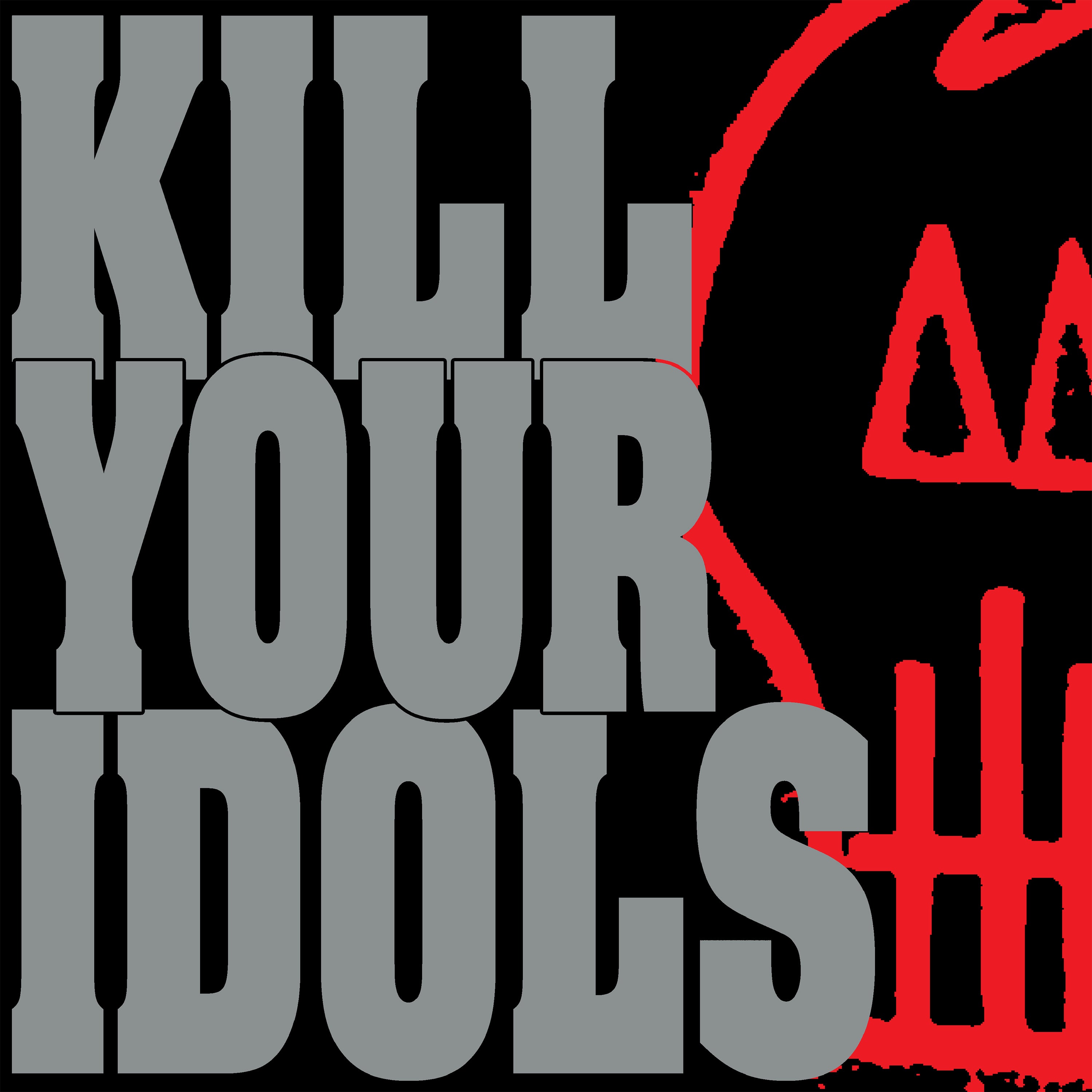 Kill Your Idols - No Gimmicks Needed (Black, Red & Silver Hand Pour) (LP)