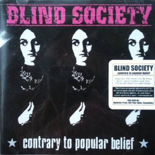 Blind Society - Contrary To Popular Belief (CD)