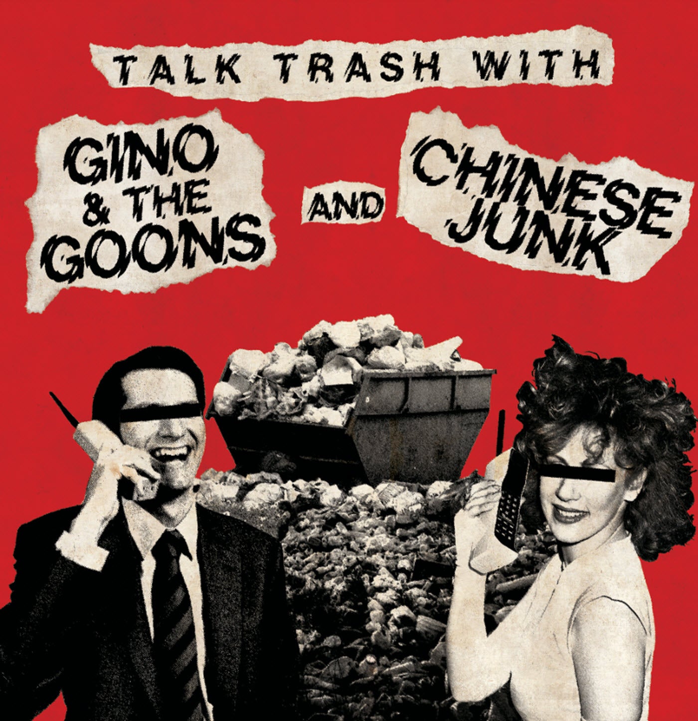 Gino And The Goons & Chinese Junk - Talk Trash With (LP)