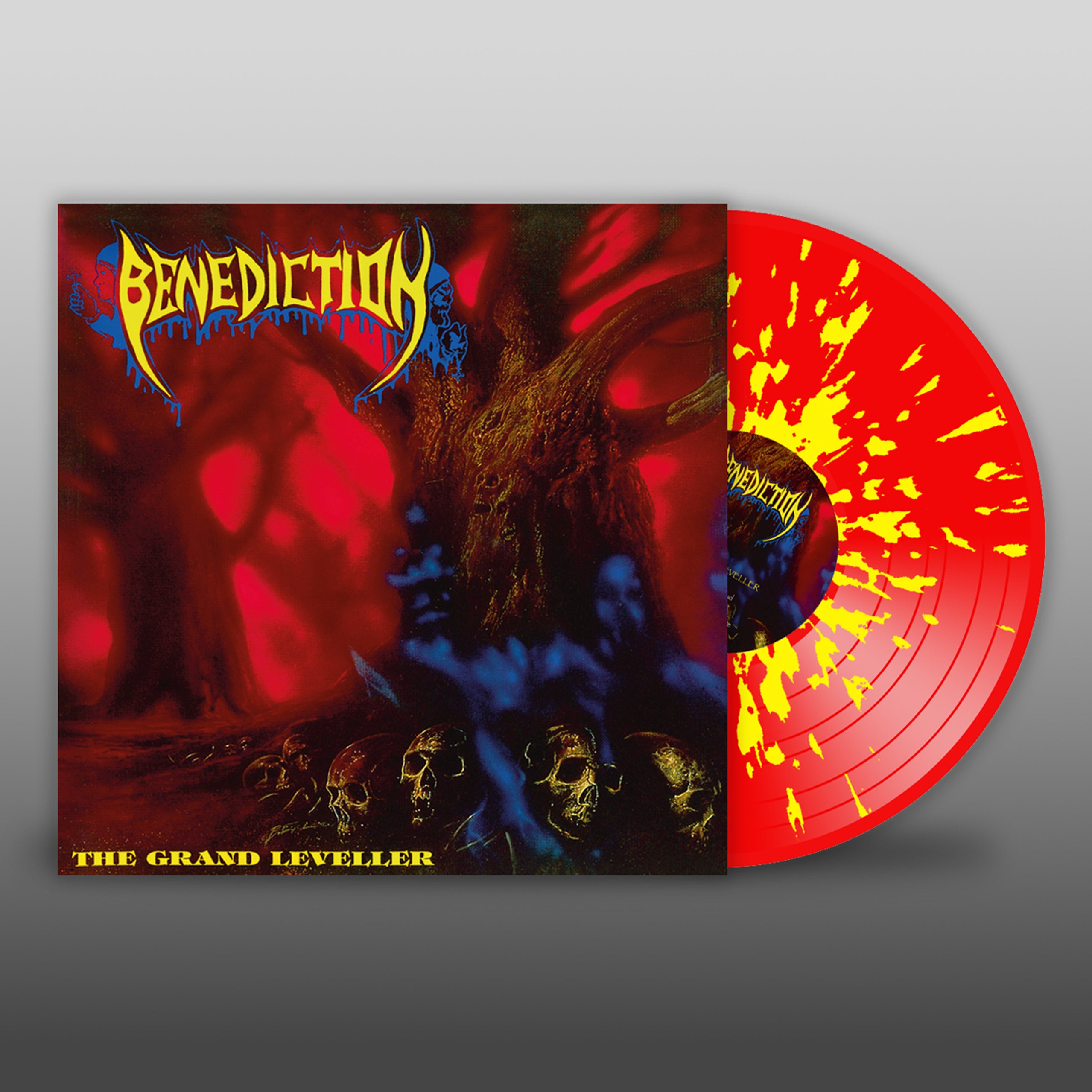 Benediction - The Grand Leveller (red W/ Yellow Splatter Vinyl) (LP)