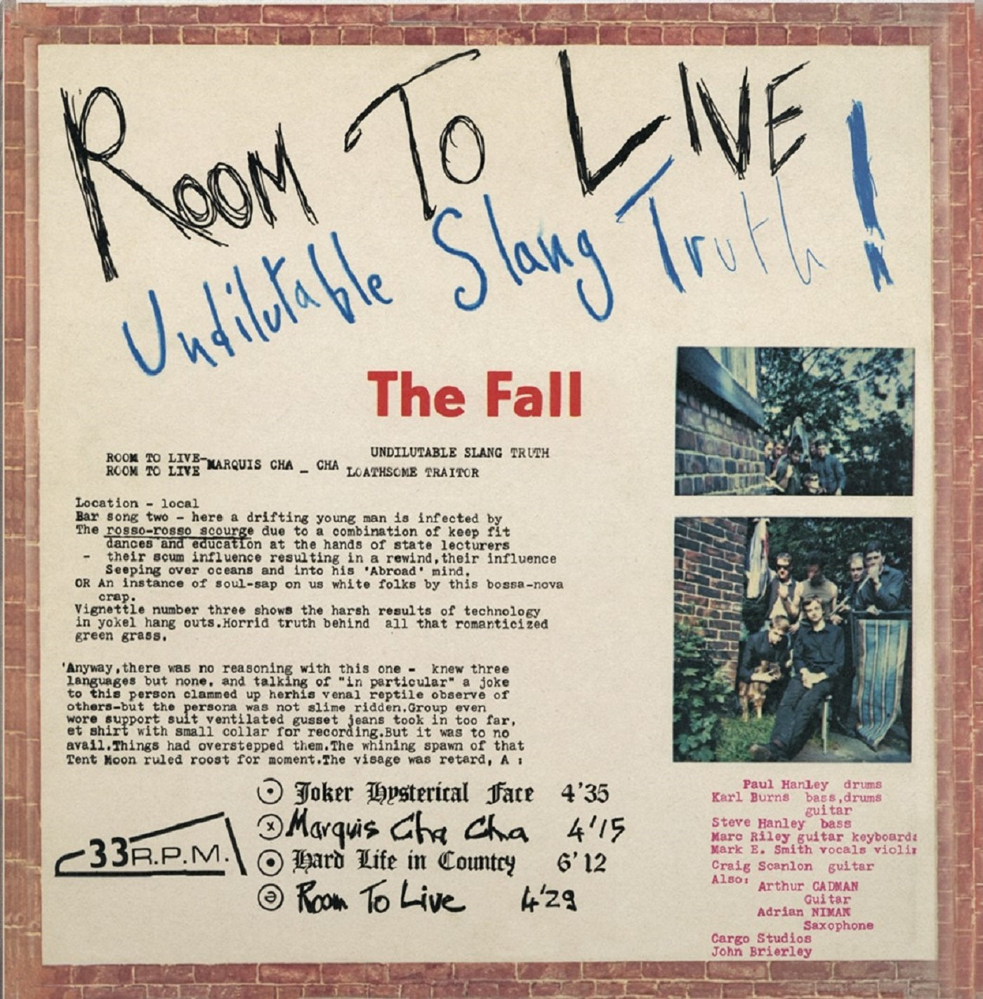 Fall - Room To Live: Marbled Coloured Vinyl (LP)