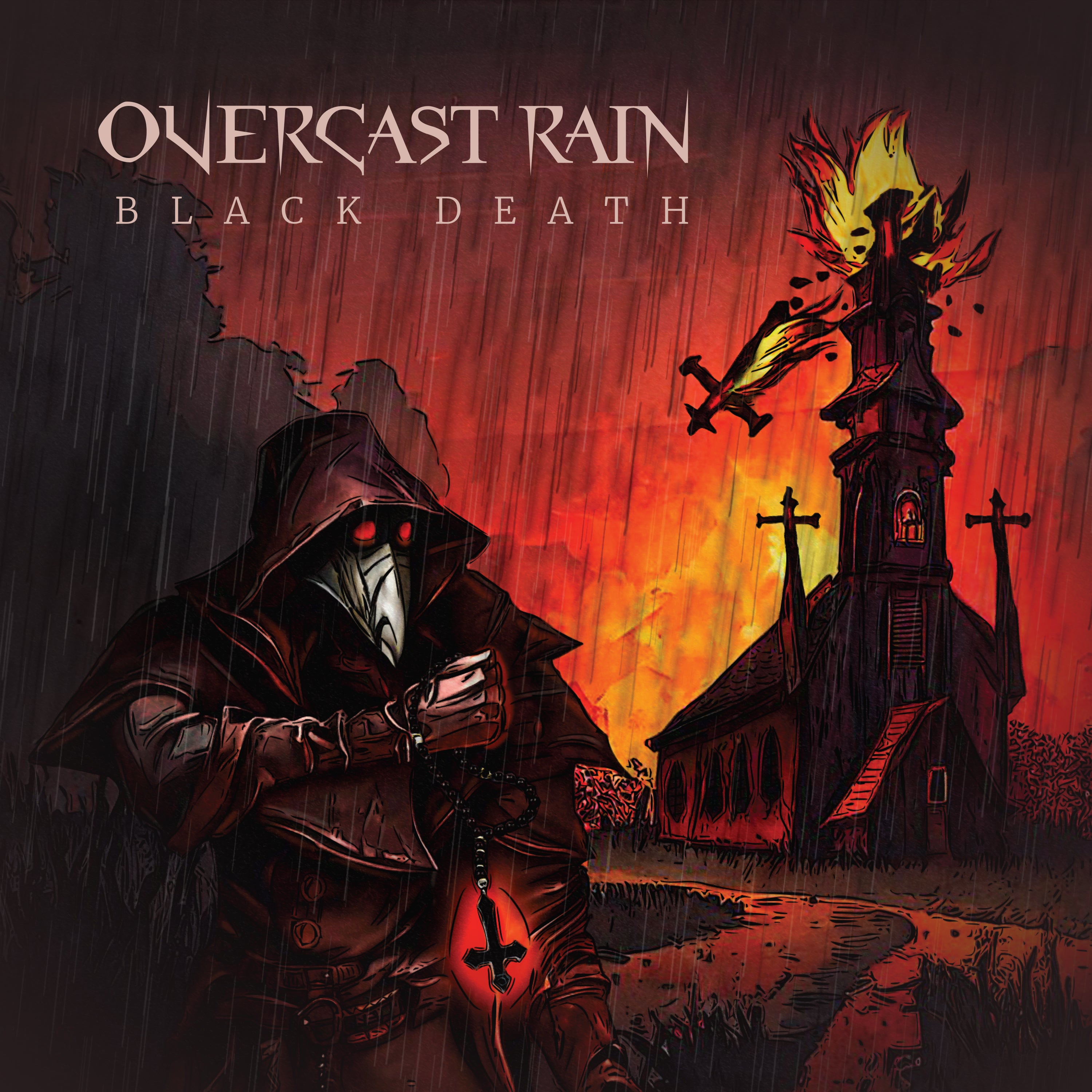Overcast Rain - Black Death (CD)