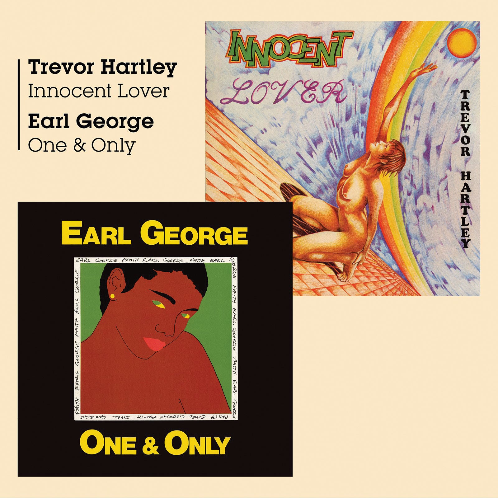 Trevor Hartley & Earl George - Innocent Lover + One And Only (CD)