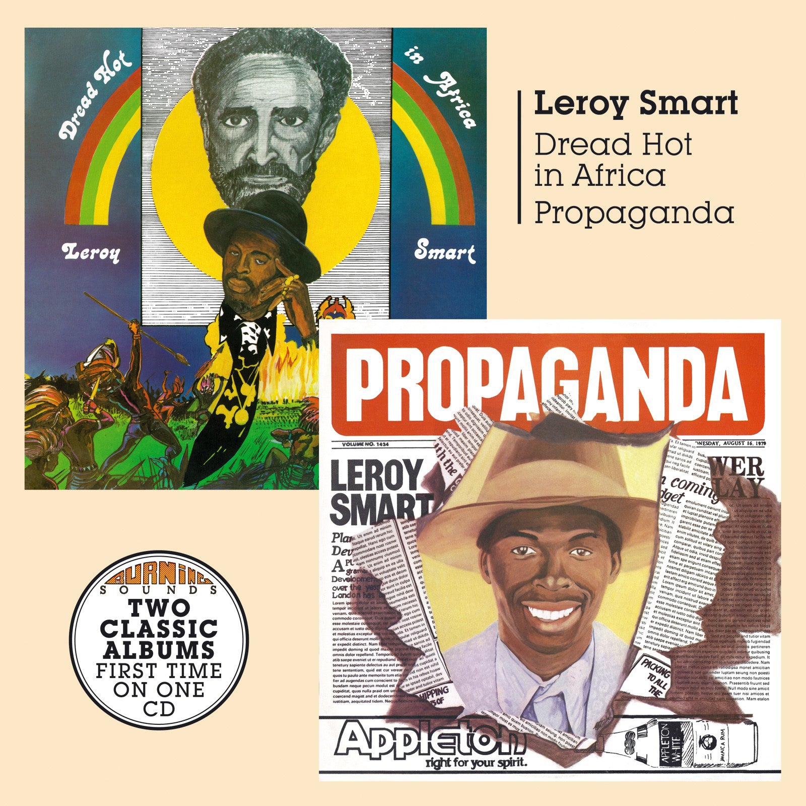 Leroy Smart - Dread Hot In Africa + Propaganda (CD)