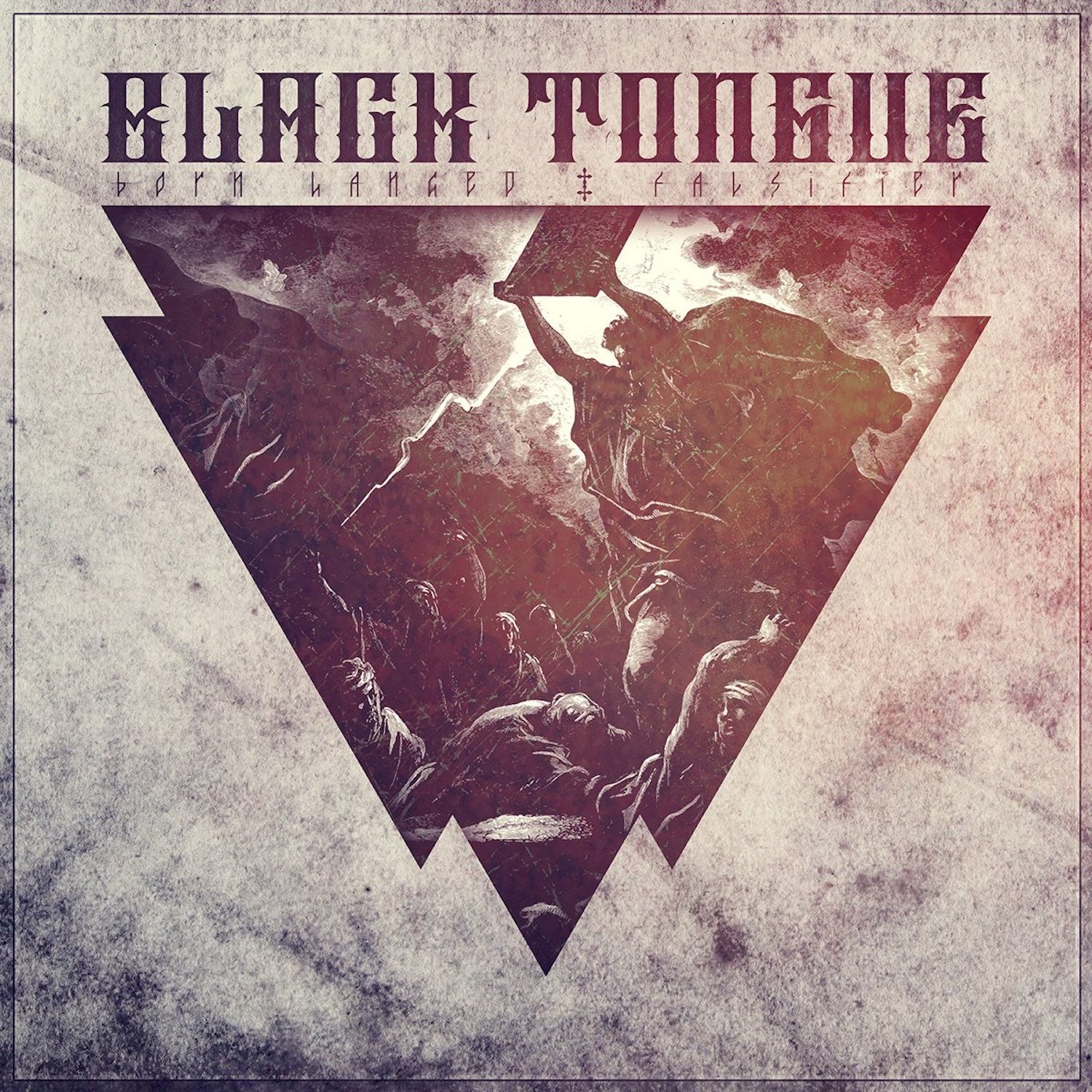 Black Tongue - Born Hanged / Falsifier (Gold Vinyl) (LP)