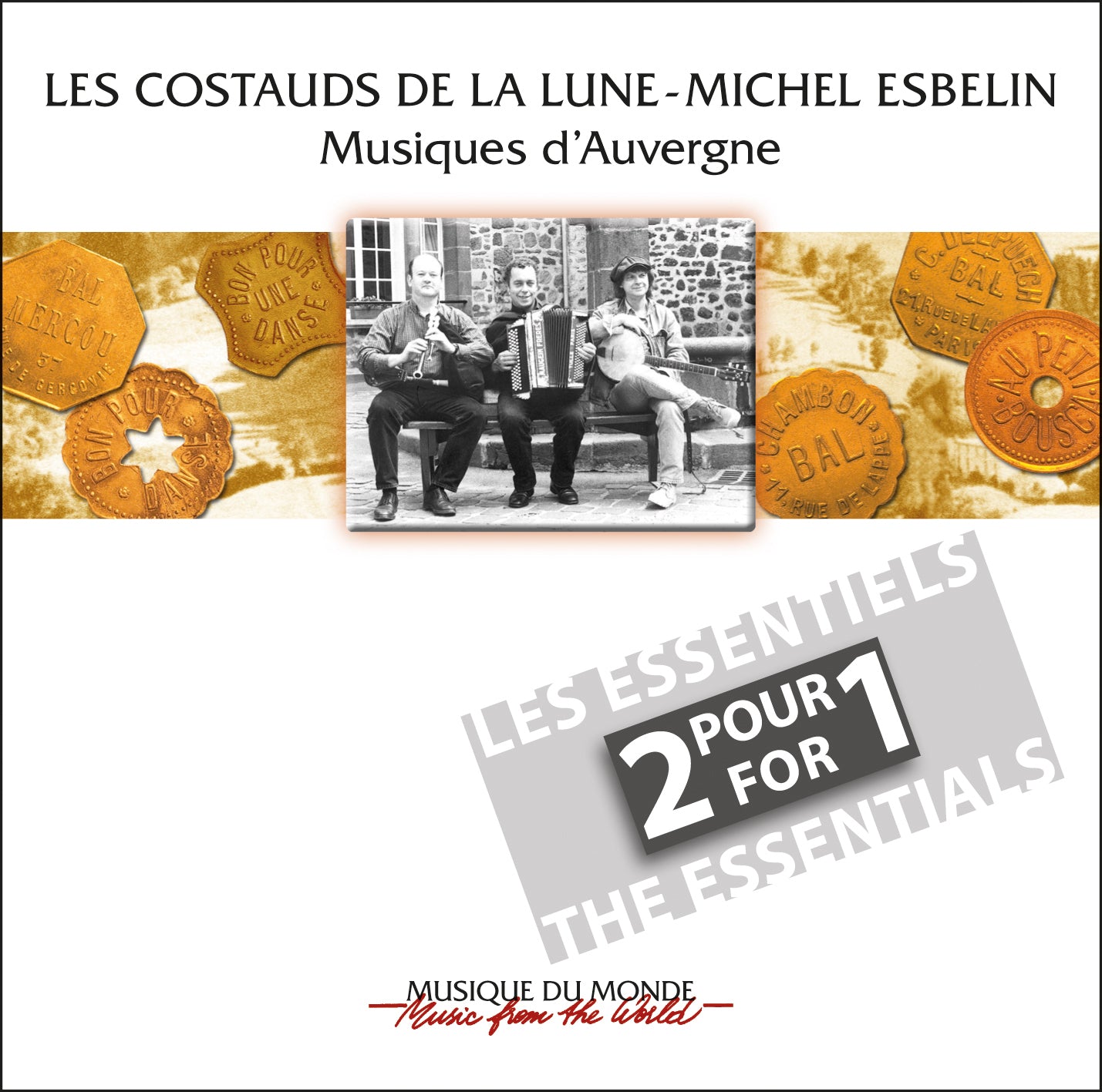 Les Costauds de La Lune & Esbe - France: Music From Auvergne (CD)