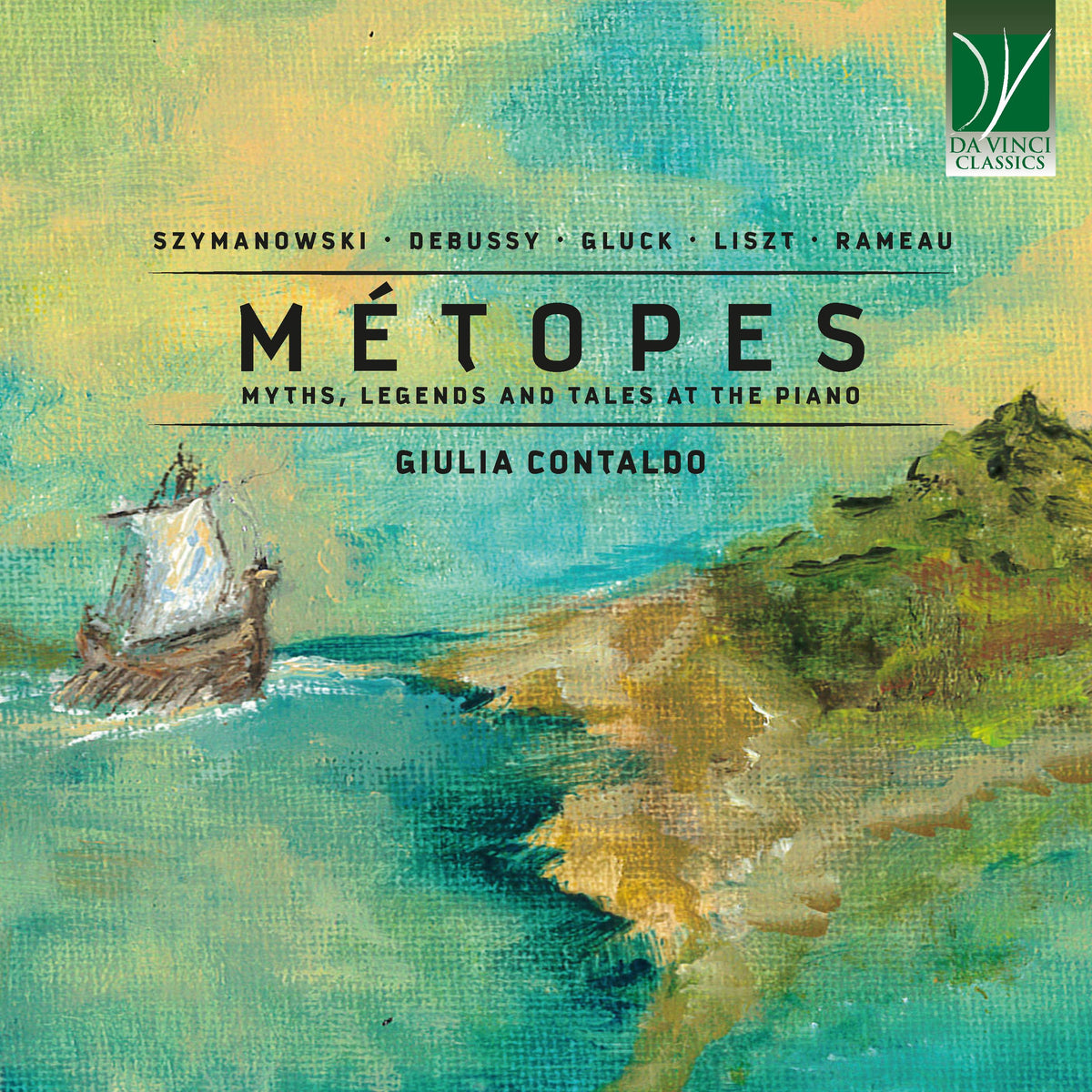 Giulia Contaldo - Métopes: Myths, Legends and Tales (CD)