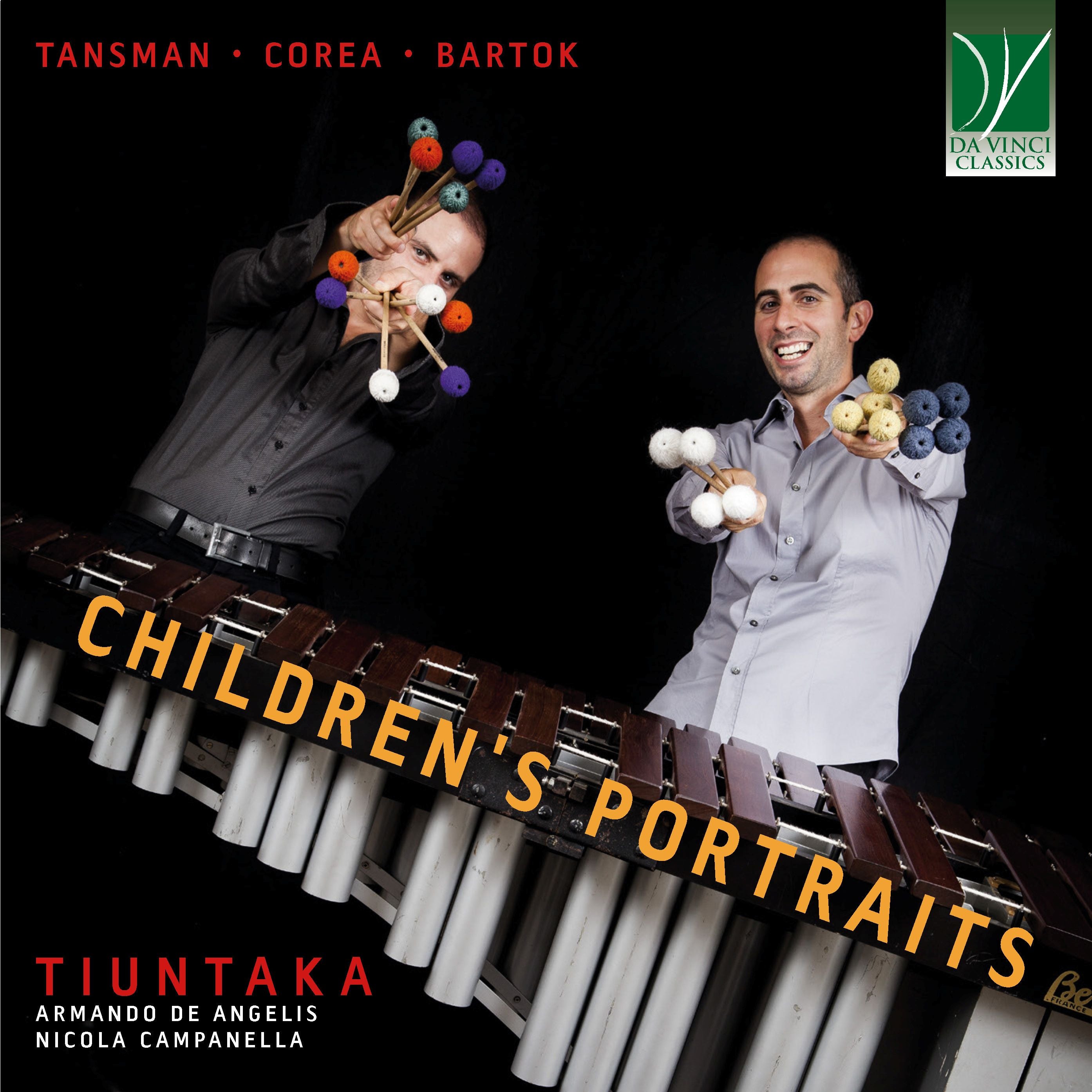 Tiuntaka - Tansman, Corea, Bartok: Children's Portraits (CD)