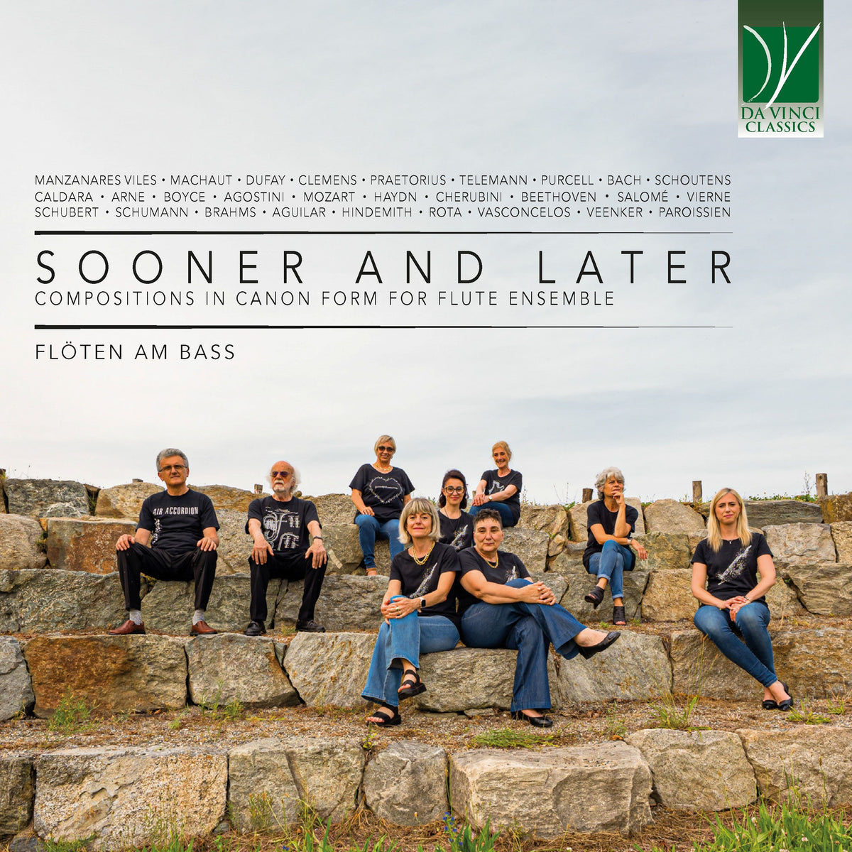 Flöten am bass - Sooner and Later: Compositions in Canon Form for Flute Ensemble (CD)