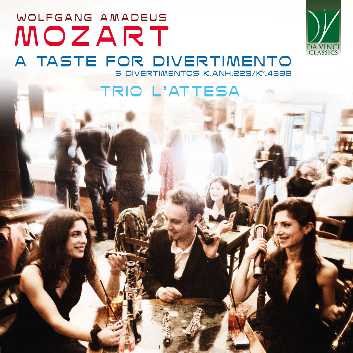Trio l'Attesa - Wolfgang Amadeus Mozart: a Taste for Divertimento, 5 Divertimentos K.anh.229/k6.439b (CD)