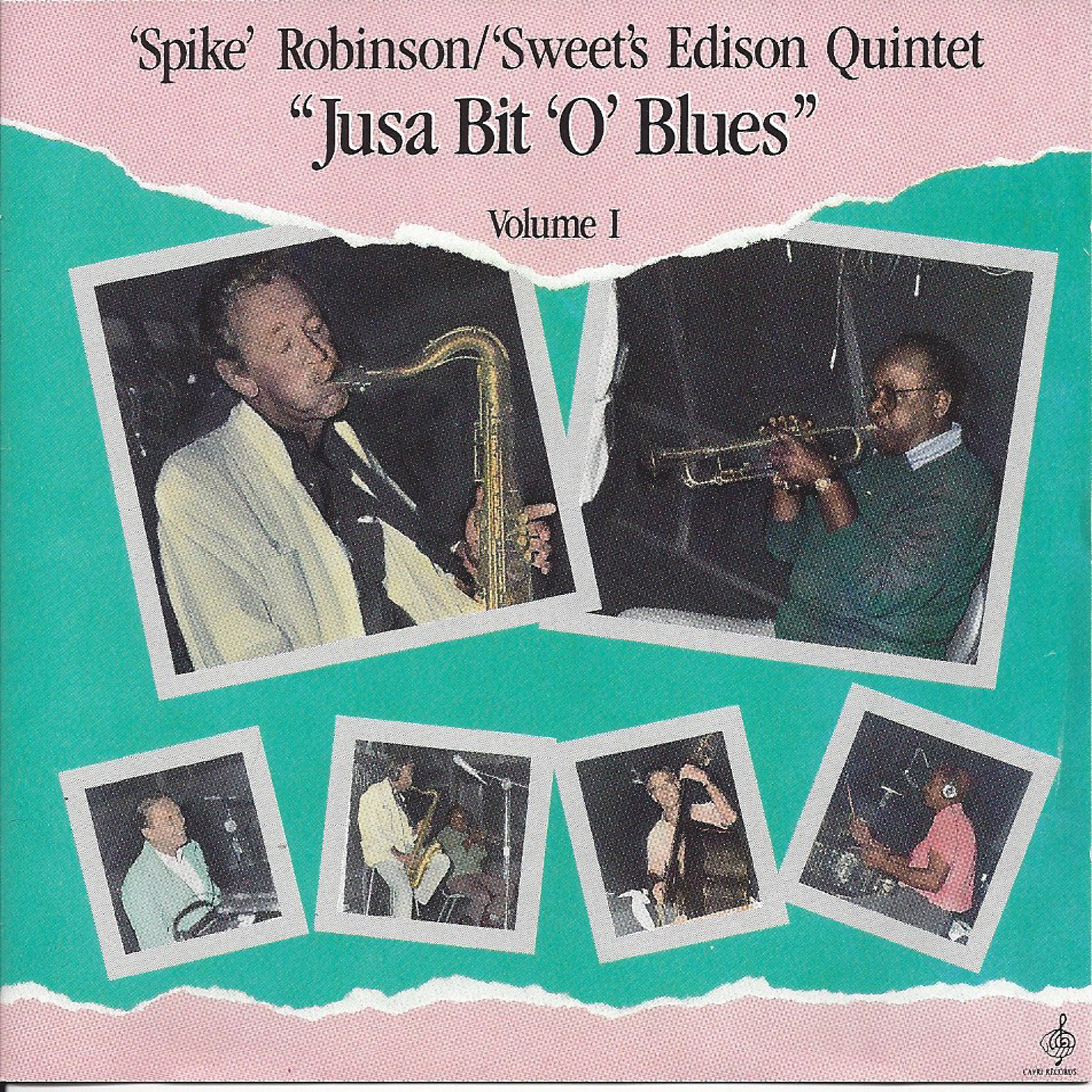 Spike Robinson & Sweets Edison - Jusa Bit O'blues Volume 1 (CD)