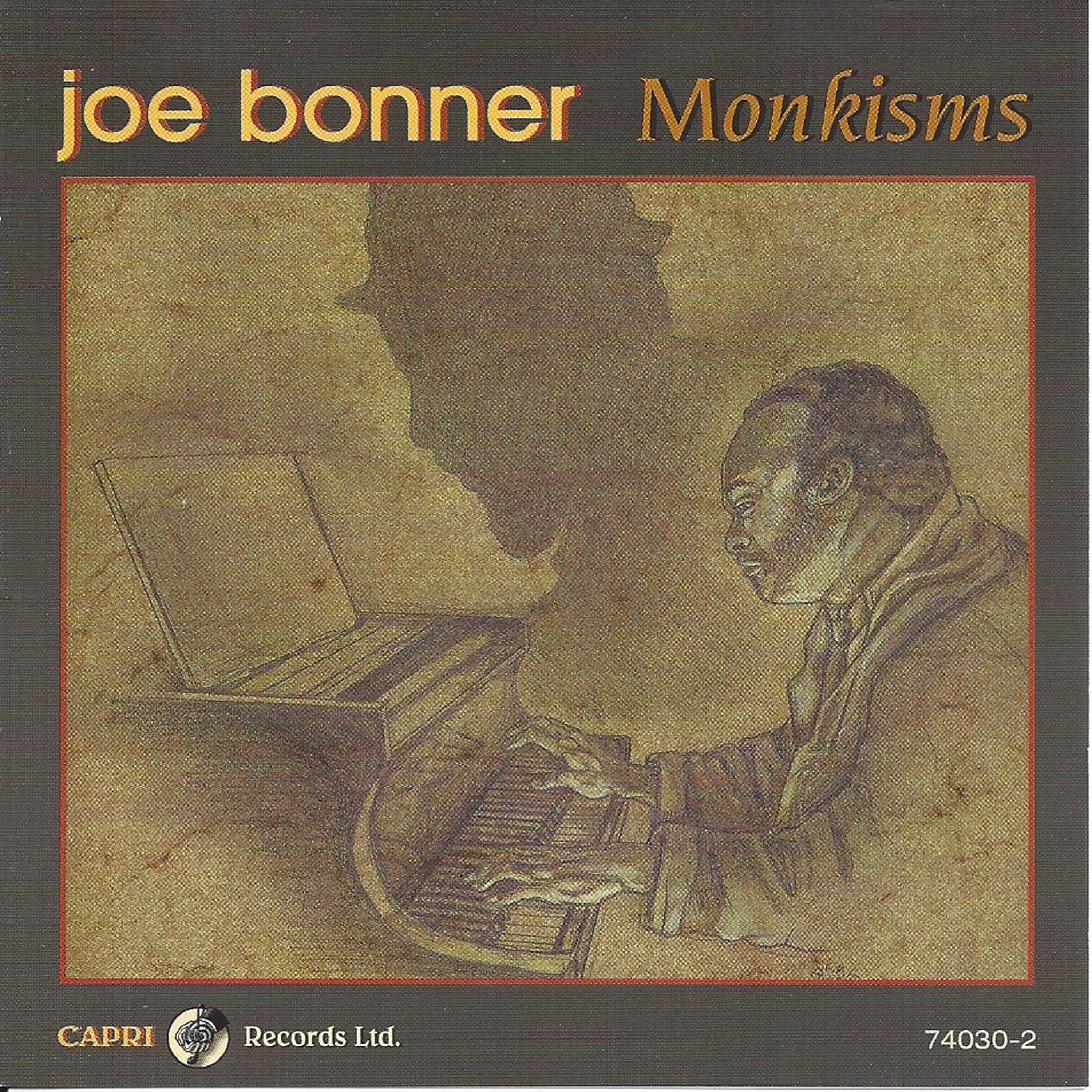 Joe Bonner - Monkisms (CD)