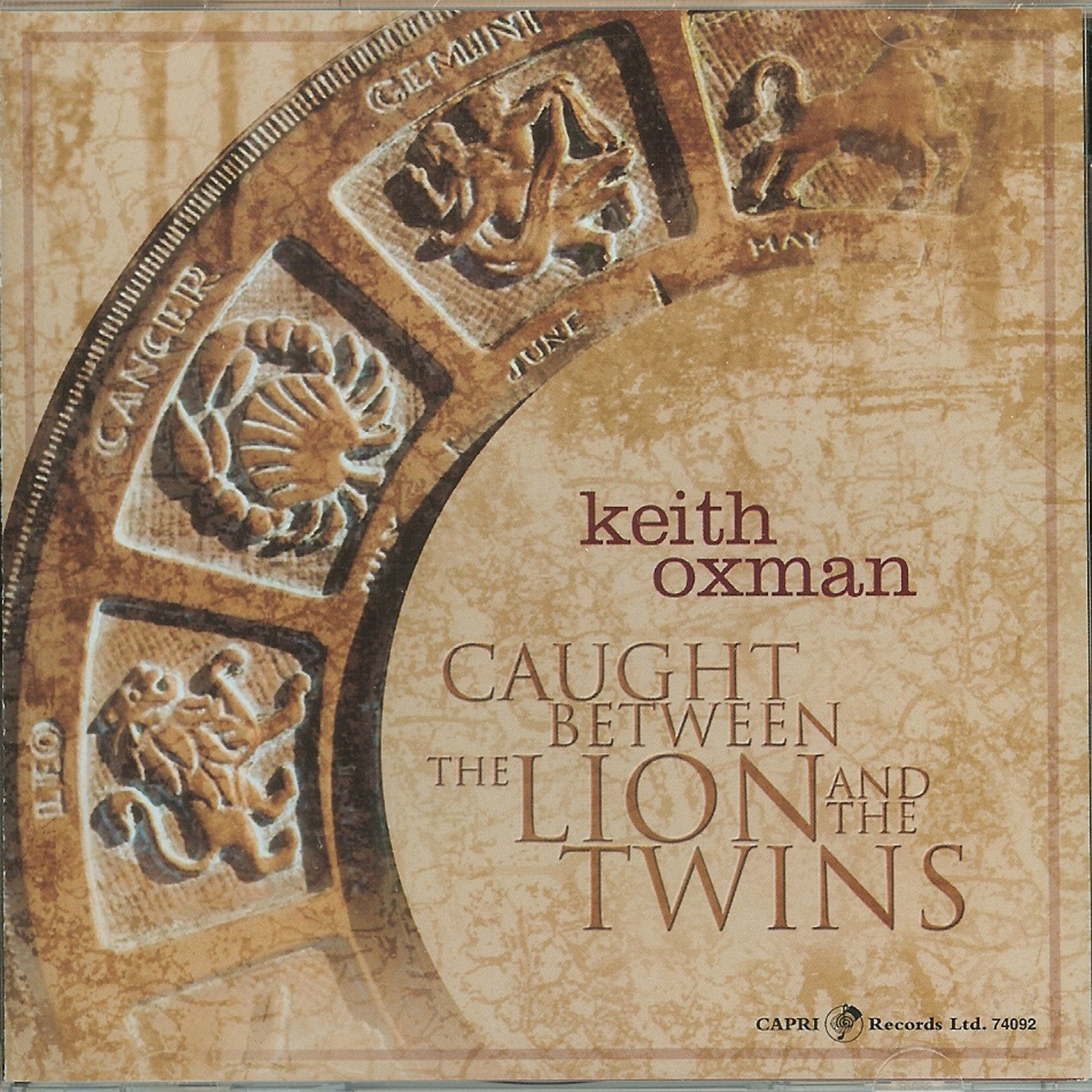 Keith Oxman - Caught Between the Lion and the Twins (CD)