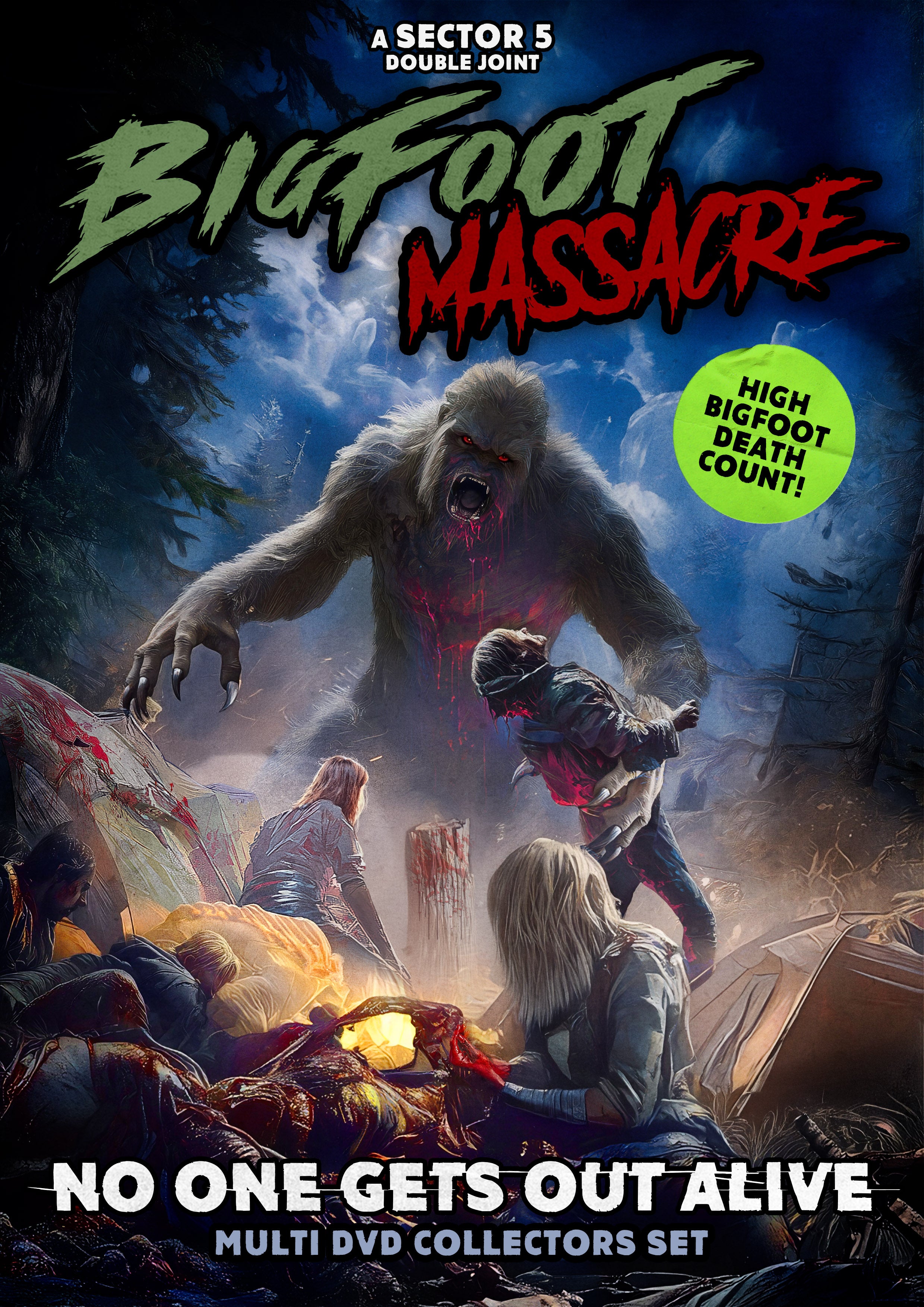 Bigfoot Massacre: No One Gets Out Alive (DVD)