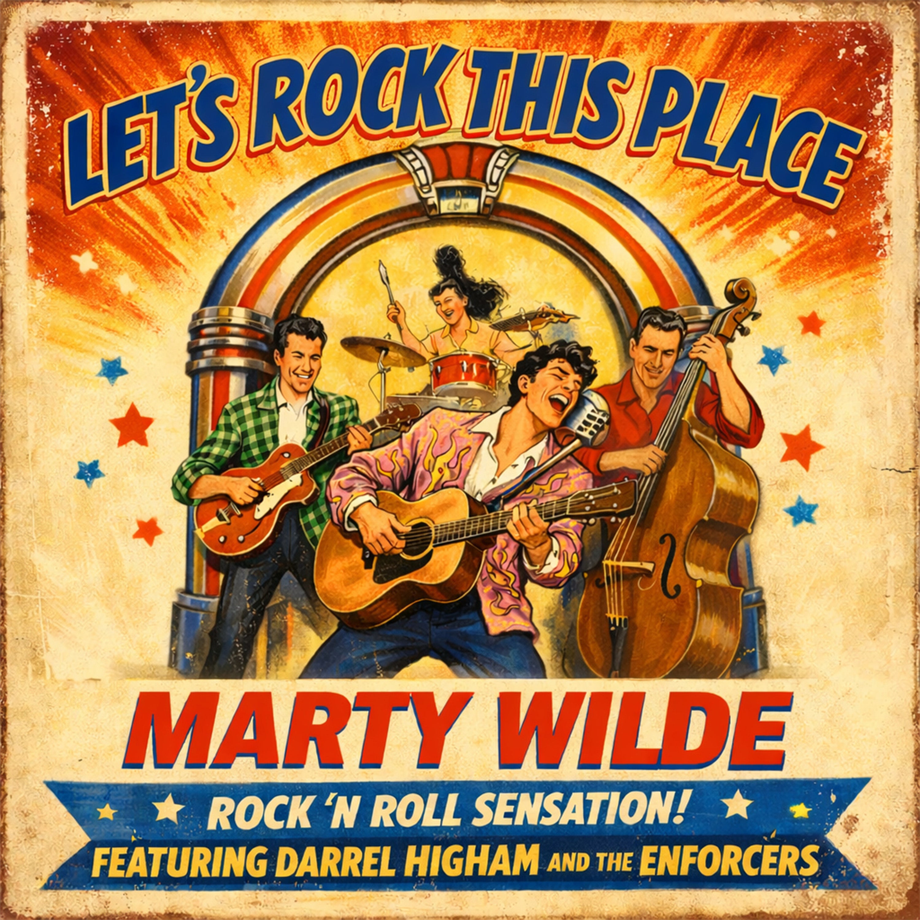 Marty Wilde - Let's Rock This Place (CD)