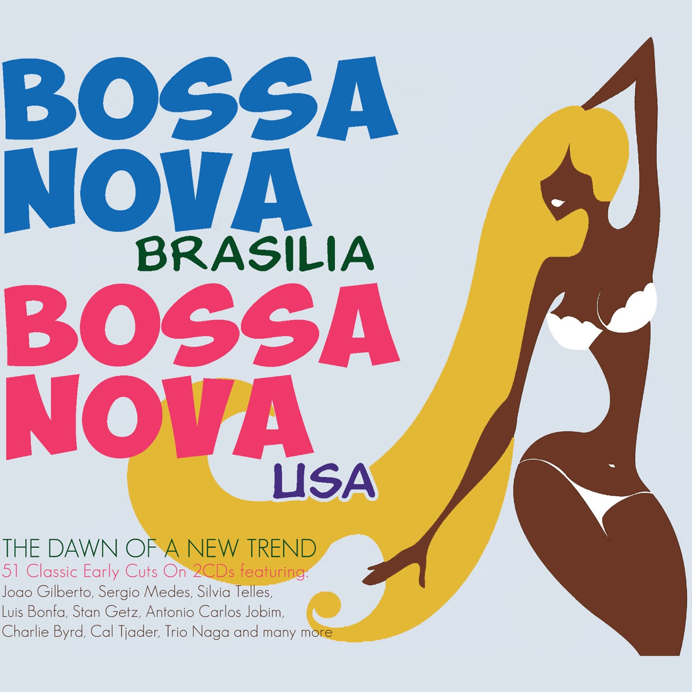 Bossa Nova Brasilia/Bossa Nova USA (CD)