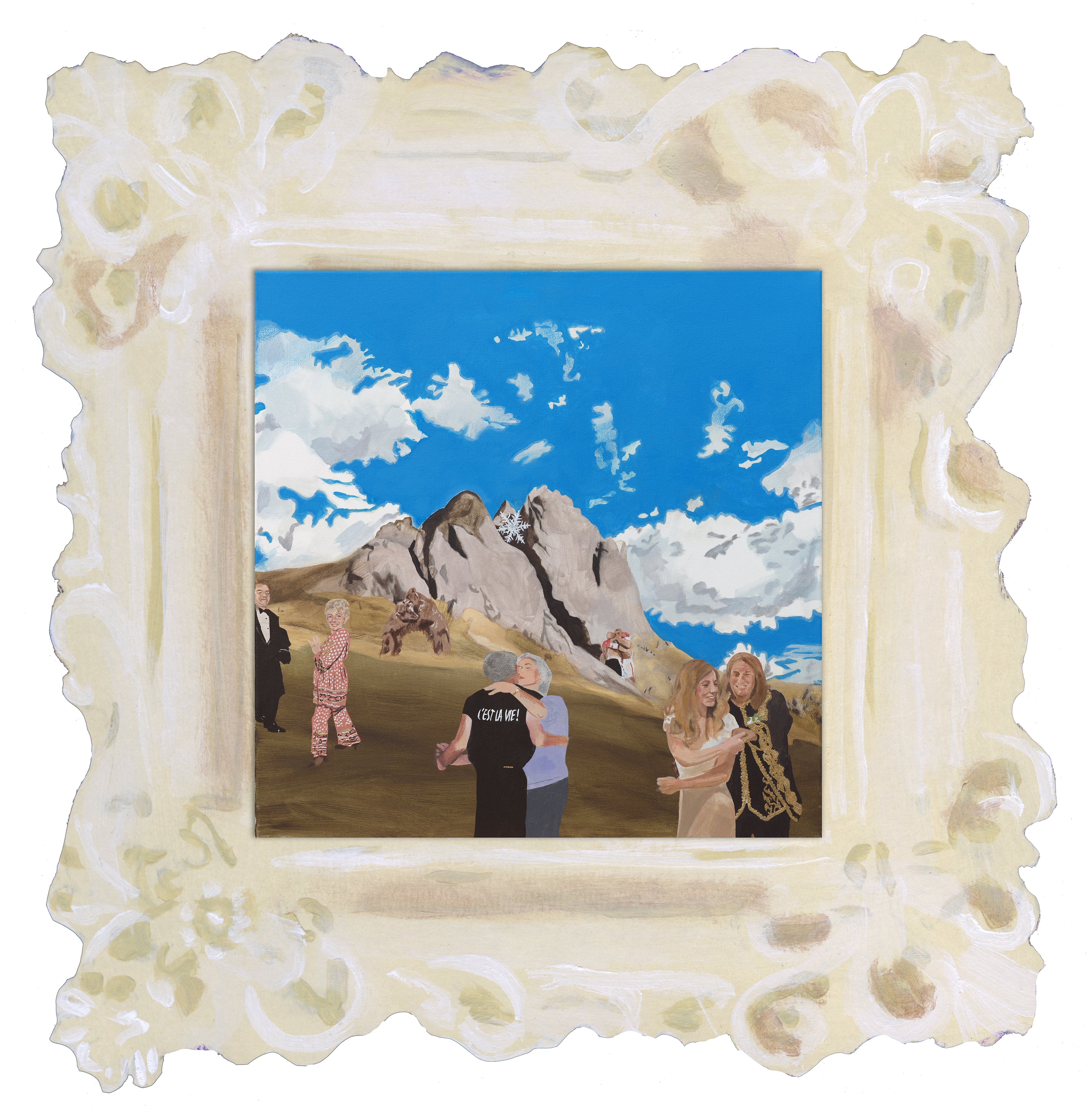 Let's Go Dancing: Split A Mountain In Two With A Flake Of Snow (Opaque Bone Vinyl) *Indie Exclusive* (LP)