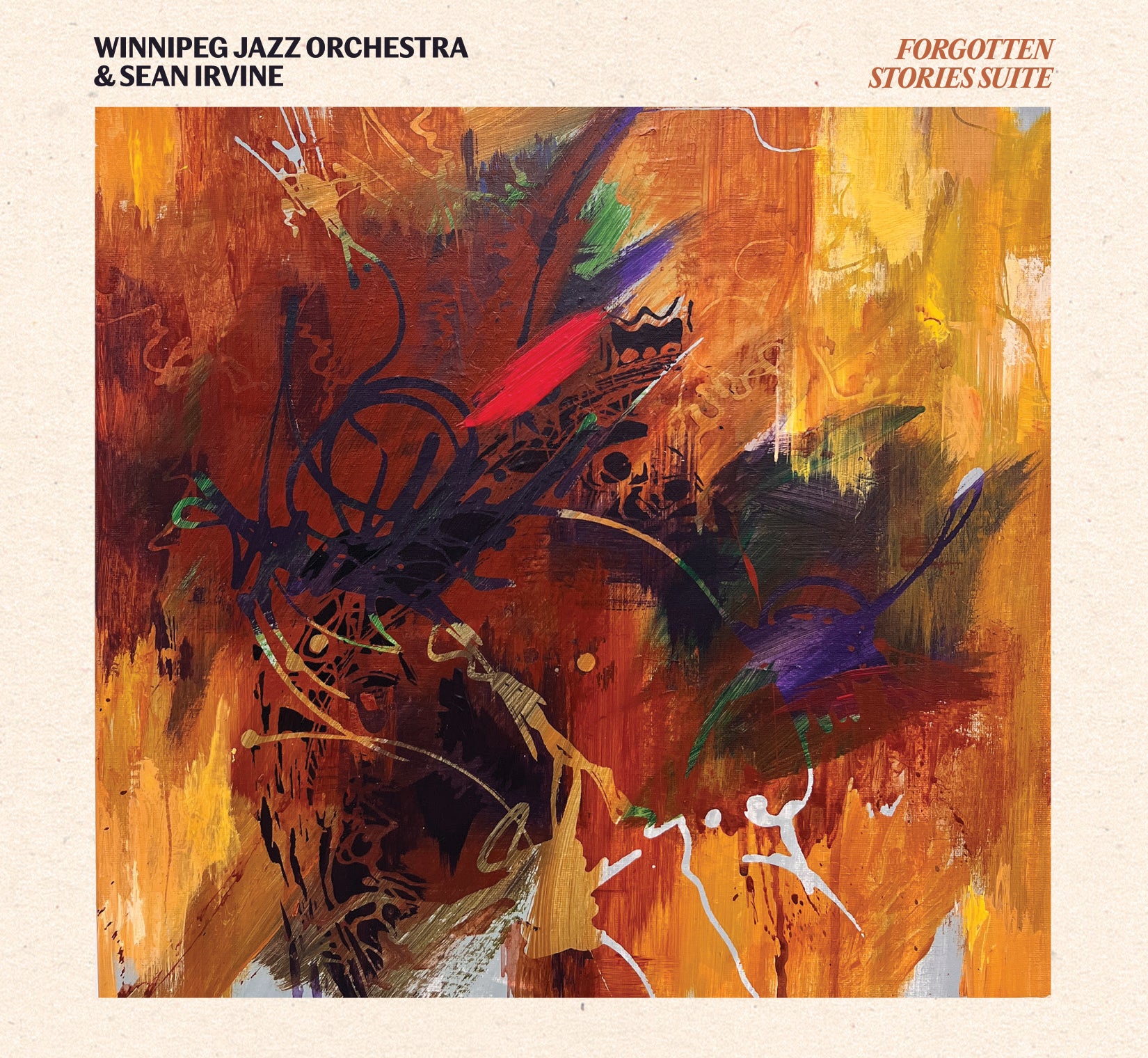 Winnipeg Jazz Orchestra & Sean Irvine - Forgotten Stories Suite (CD)