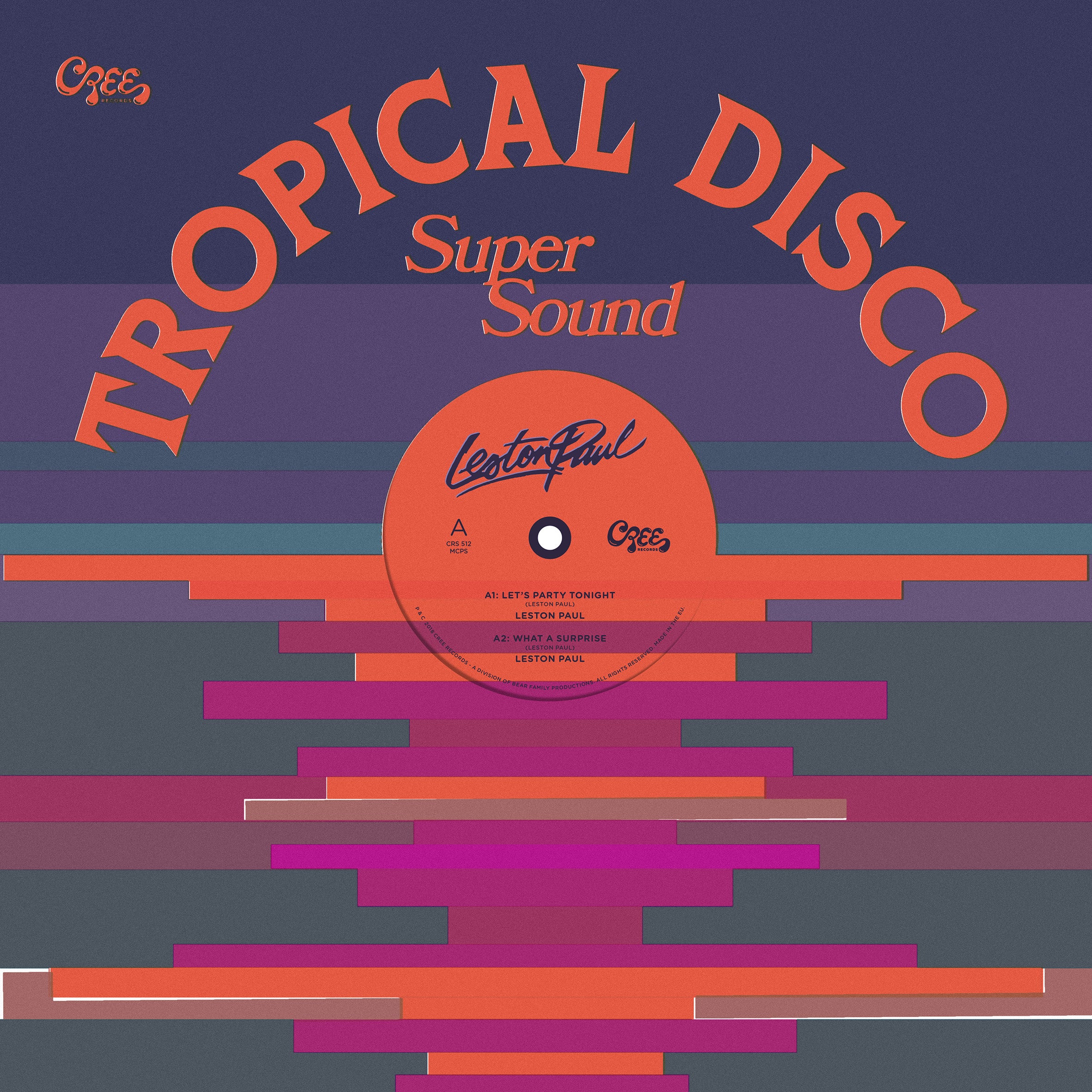 Leston Paul - Let's Party Tonight (12 Inch EP, 45rpm) (12 INCH SINGLE)