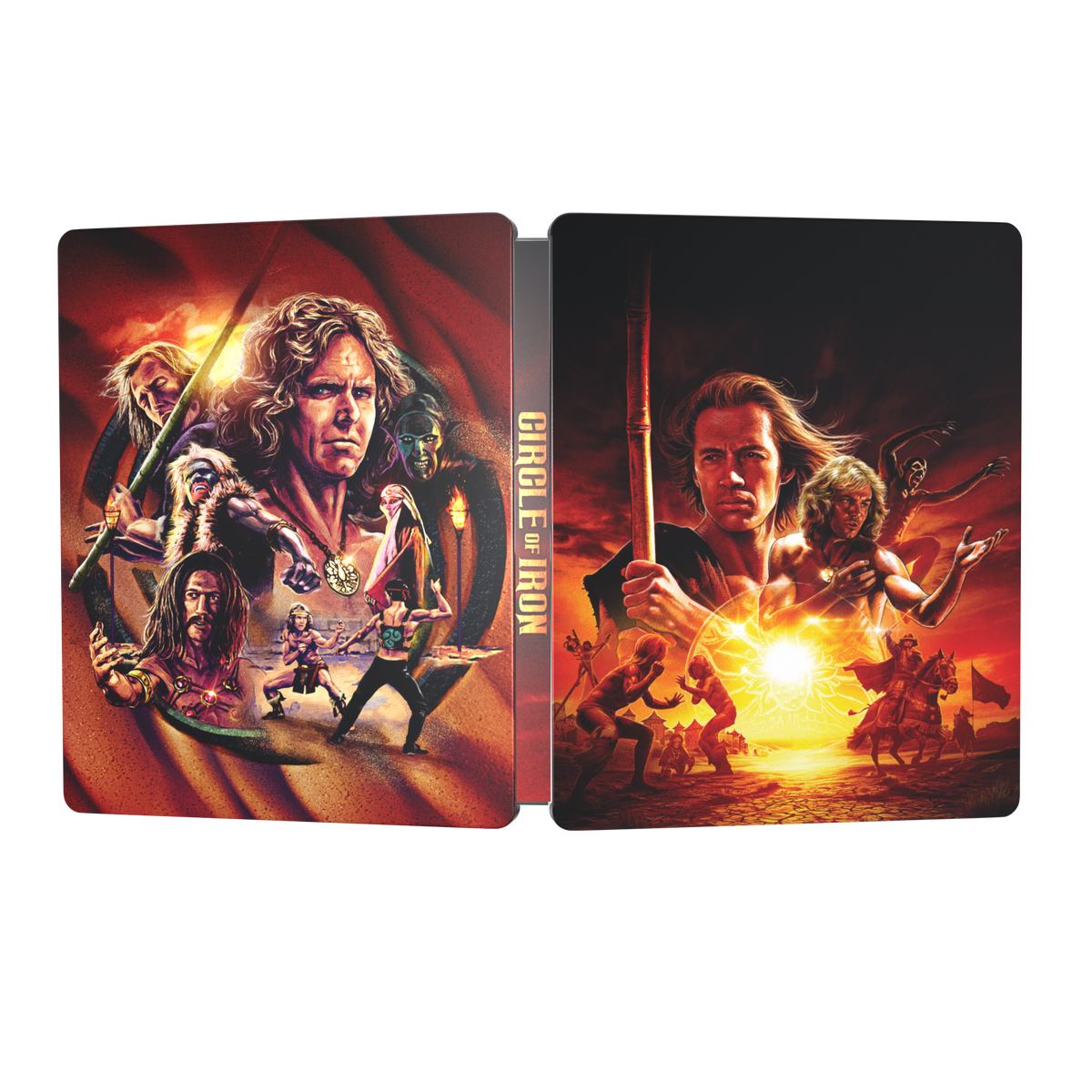 Circle of Iron (Steelbook) (4K Ultra HD + Blu-ray) EXCLUSIVE