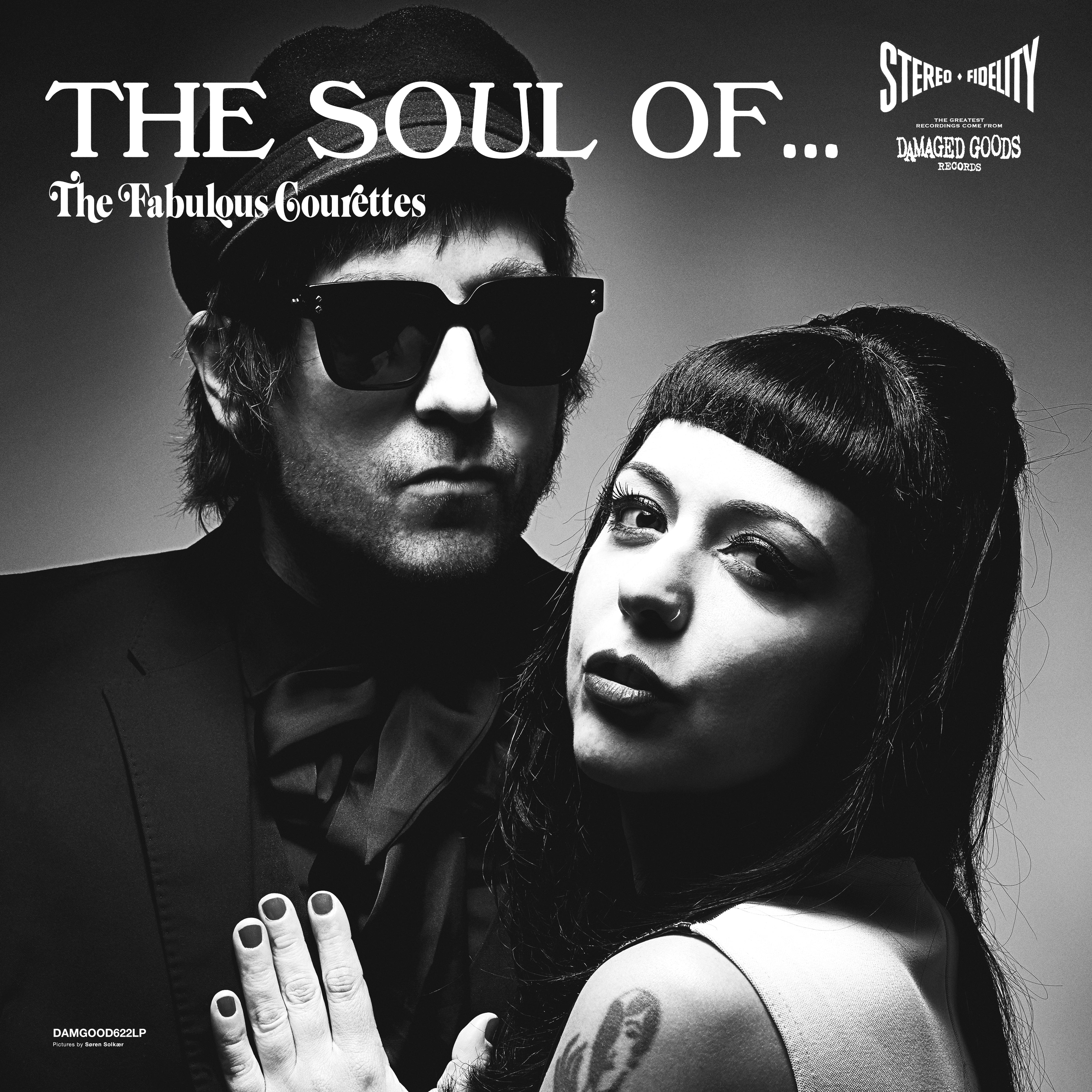The Courettes - The Soul Of...The Fabulous Courettes (Black/White Split Vinyl) (LP)
