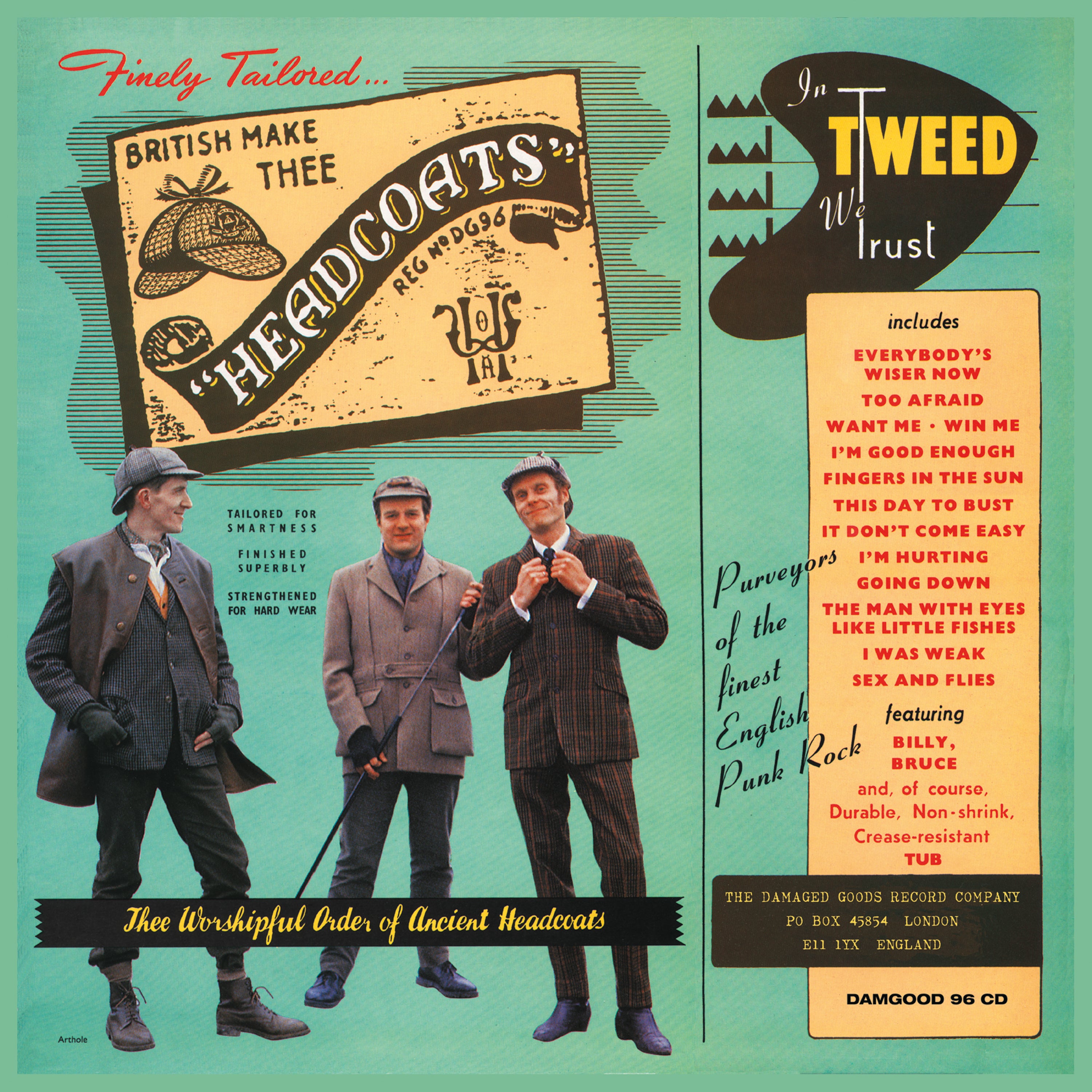 Thee Headcoats - In Tweed We Trust (CD)