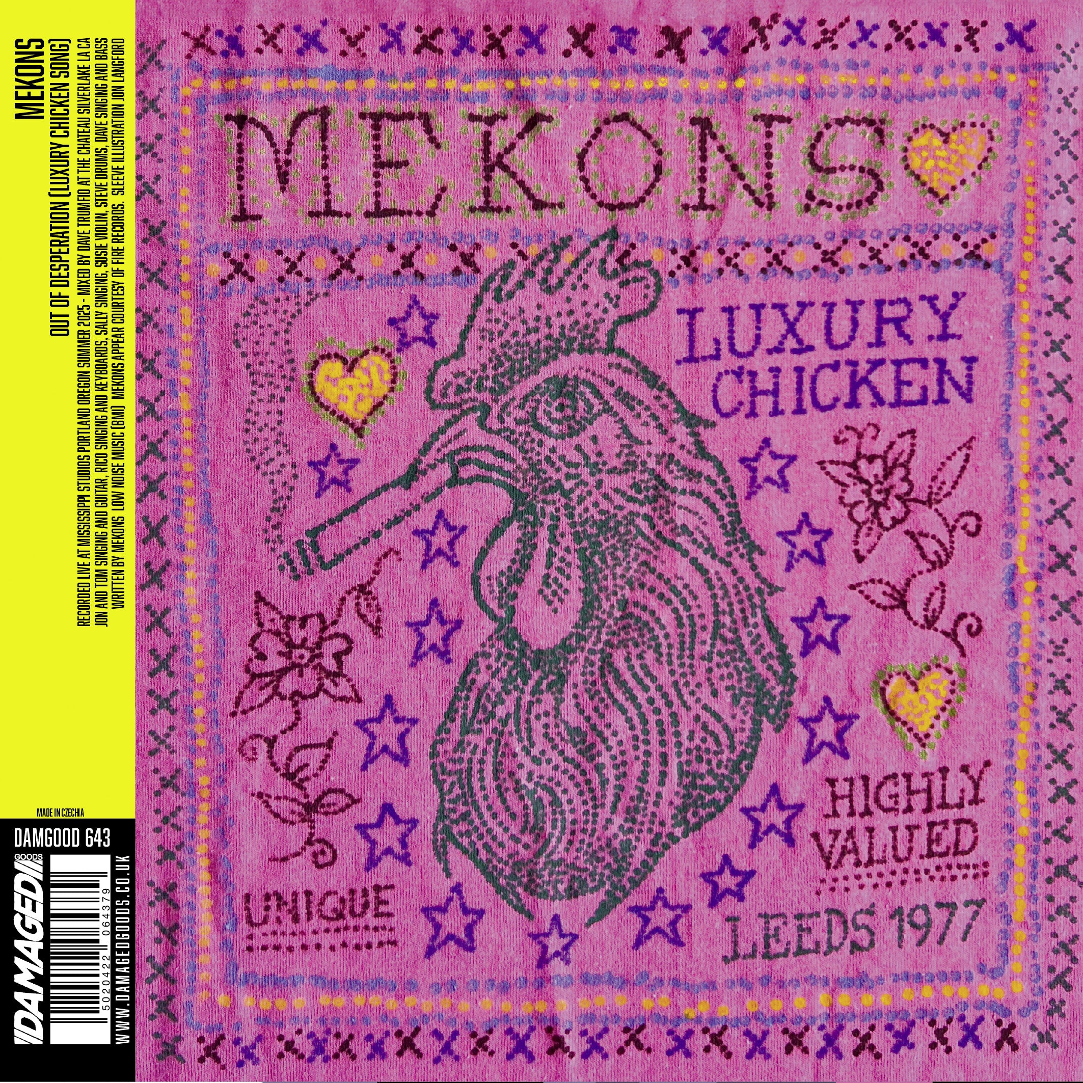 The Mekons & Hagar The Womb - The Mekons / Hagar The Womb Split (7 INCH)