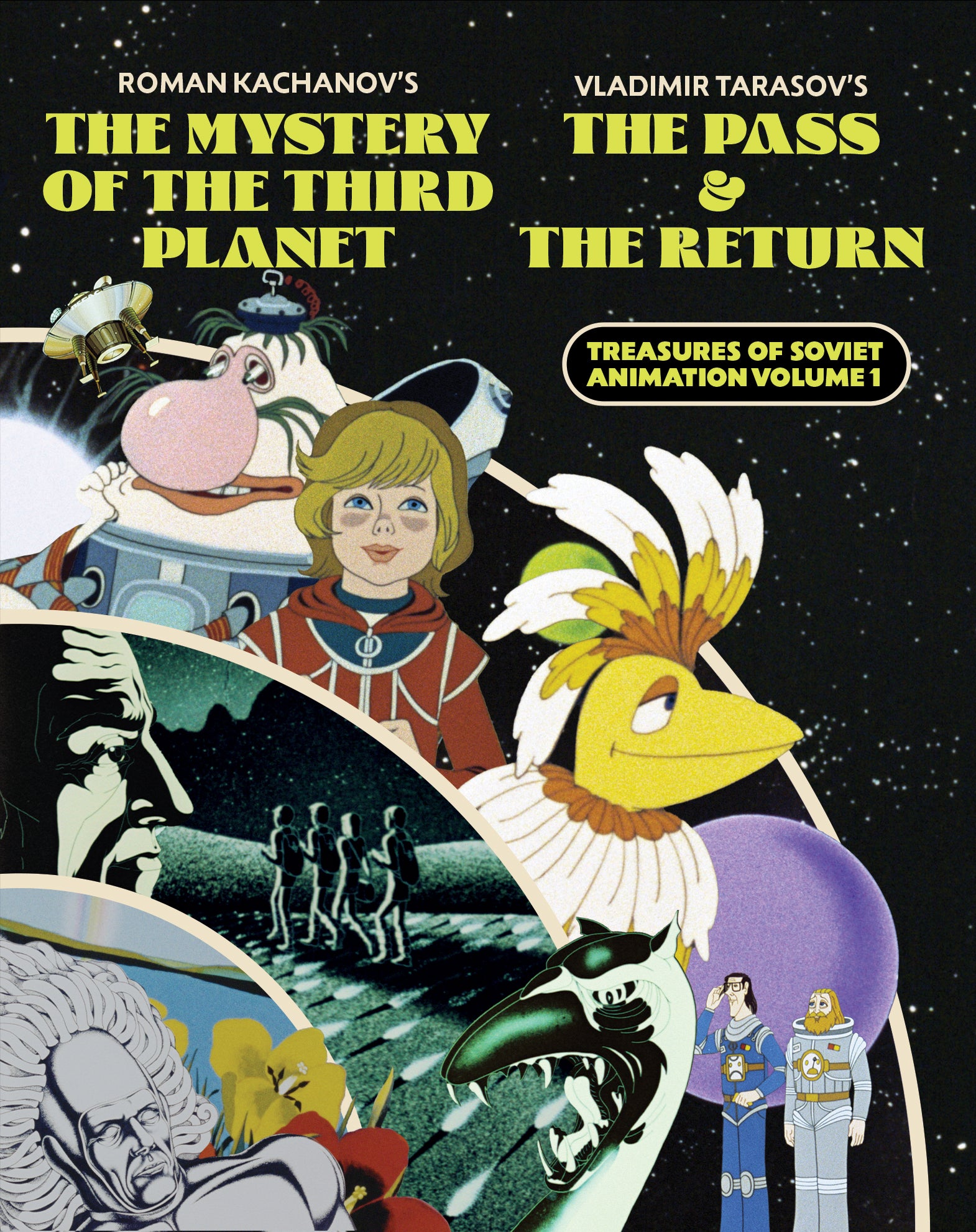 Treasures Of Soviet Animation Vol. 1: The Mystery Of The Third Planet + The Pass & The Return (Blu-ray)
