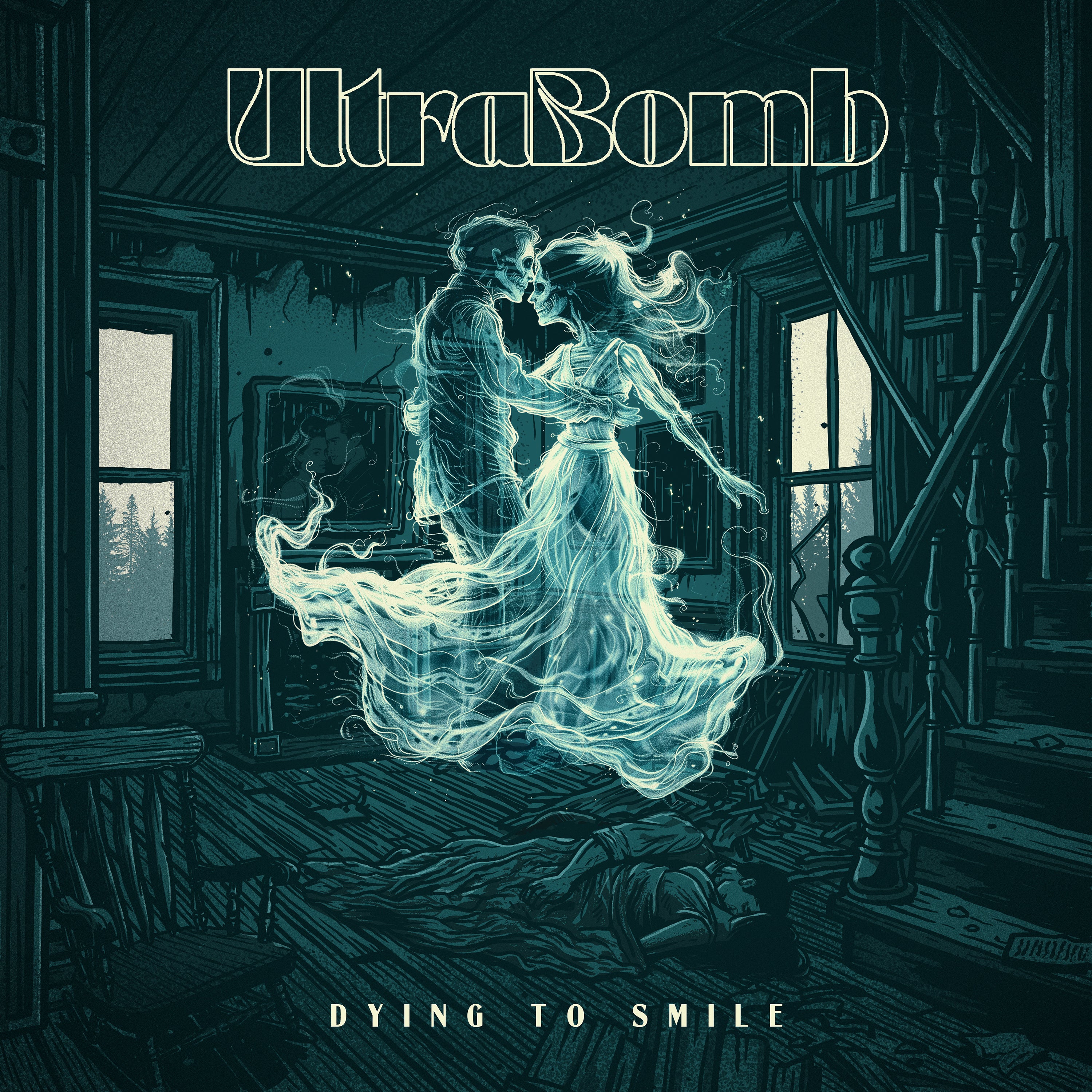Ultrabomb - Dying To Smile (2nd Pressing: Opaque Blue Vinyl) (LP)