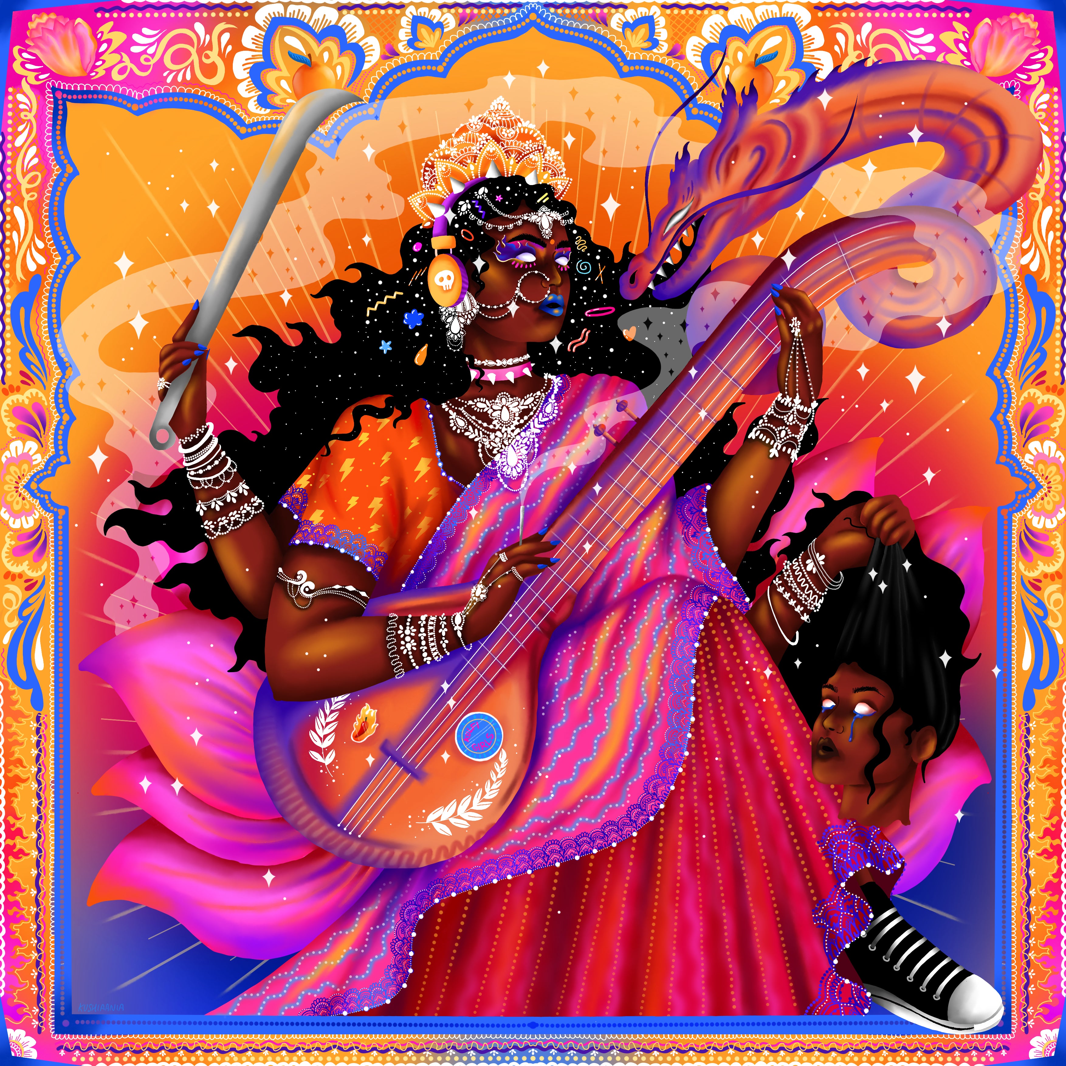 Kulfi Girls - Divinity / Melting (LP)